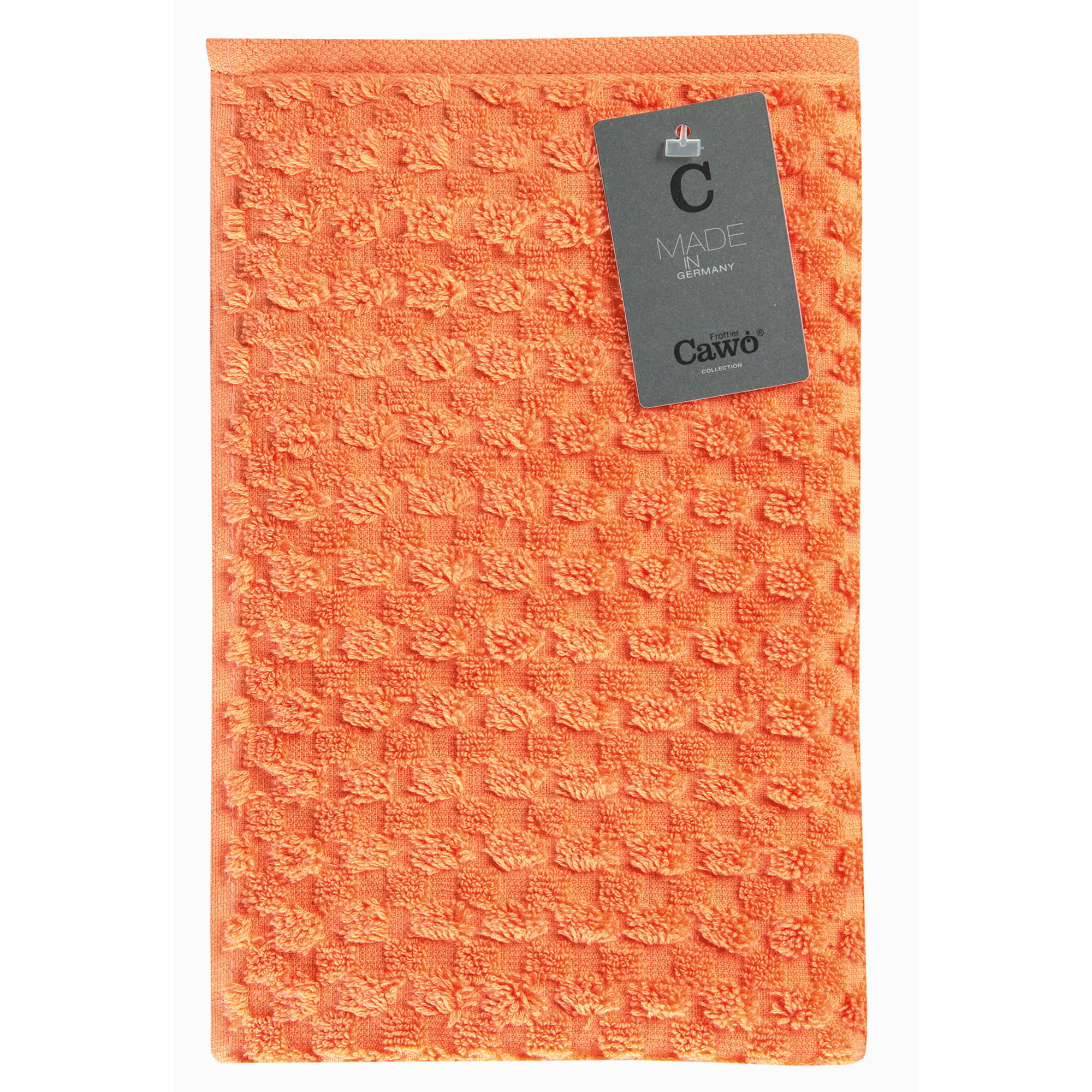 Cawö Küchenhandtücher Cuisine Pro Uni 520 mandarine - 316 - 50x50 cm