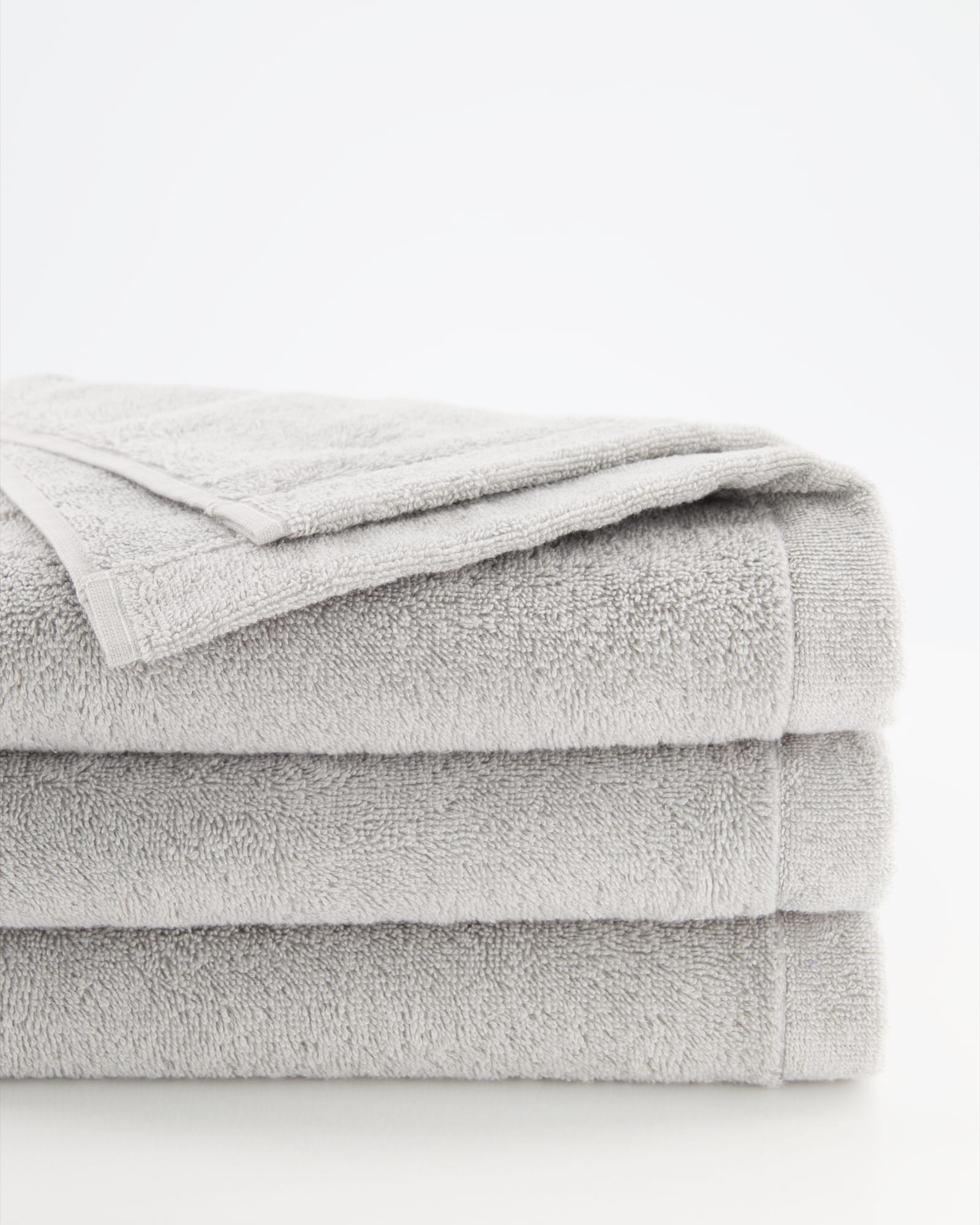 Cawö Handtücher Lifestyle Uni 7007 platin - 705 - Seiflappen 30x30 cm