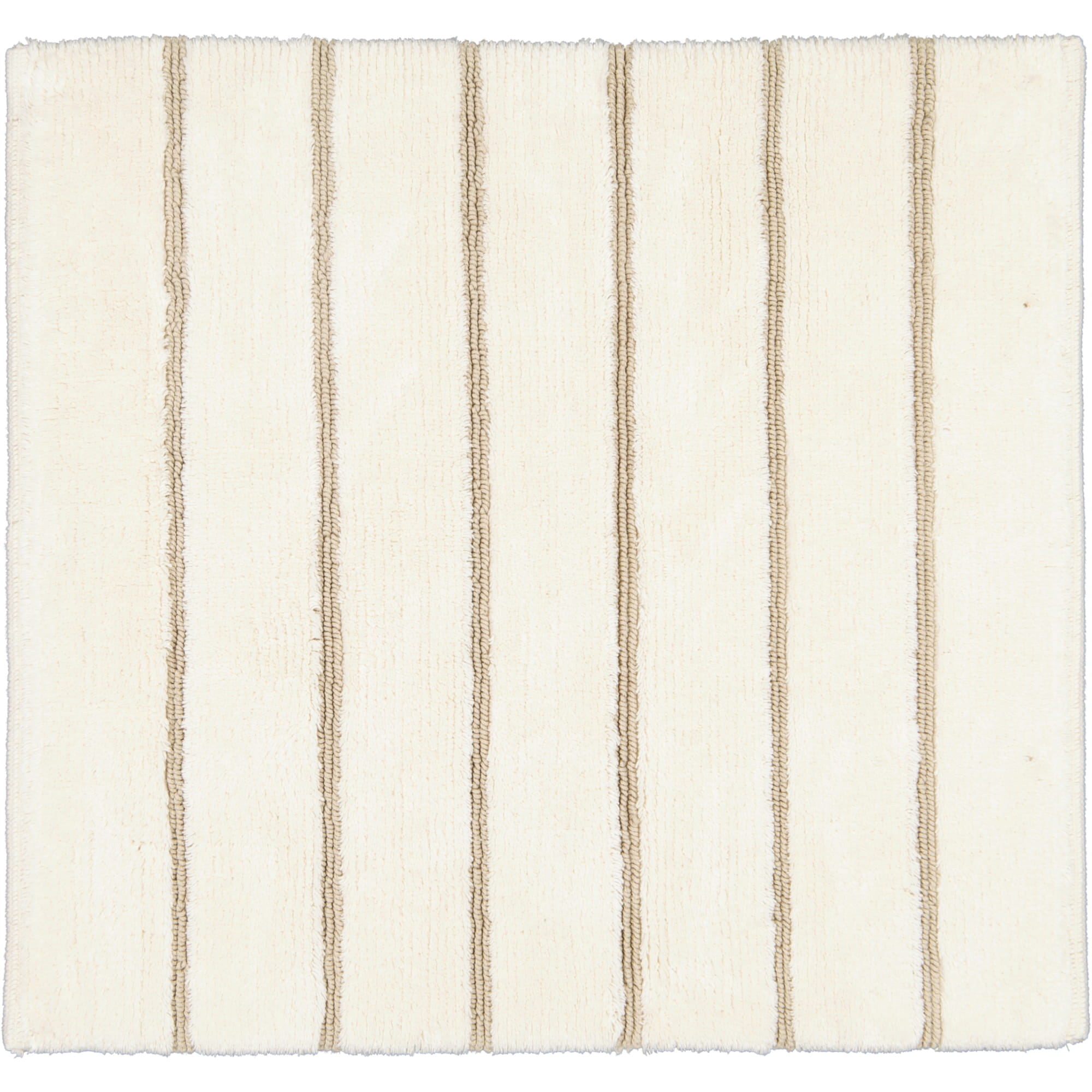 Cawö Home Badteppiche Balance Streifen 1008 natur - 33 - 60x60 cm