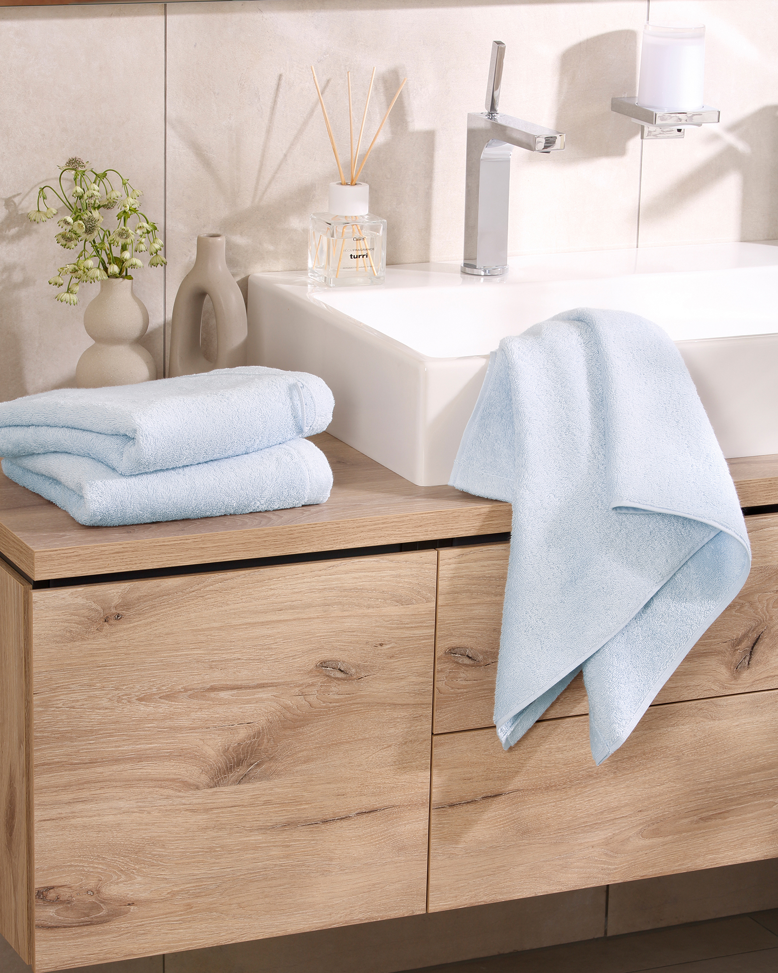 Cawö Handtücher Lifestyle Uni 7007 aqua - 141