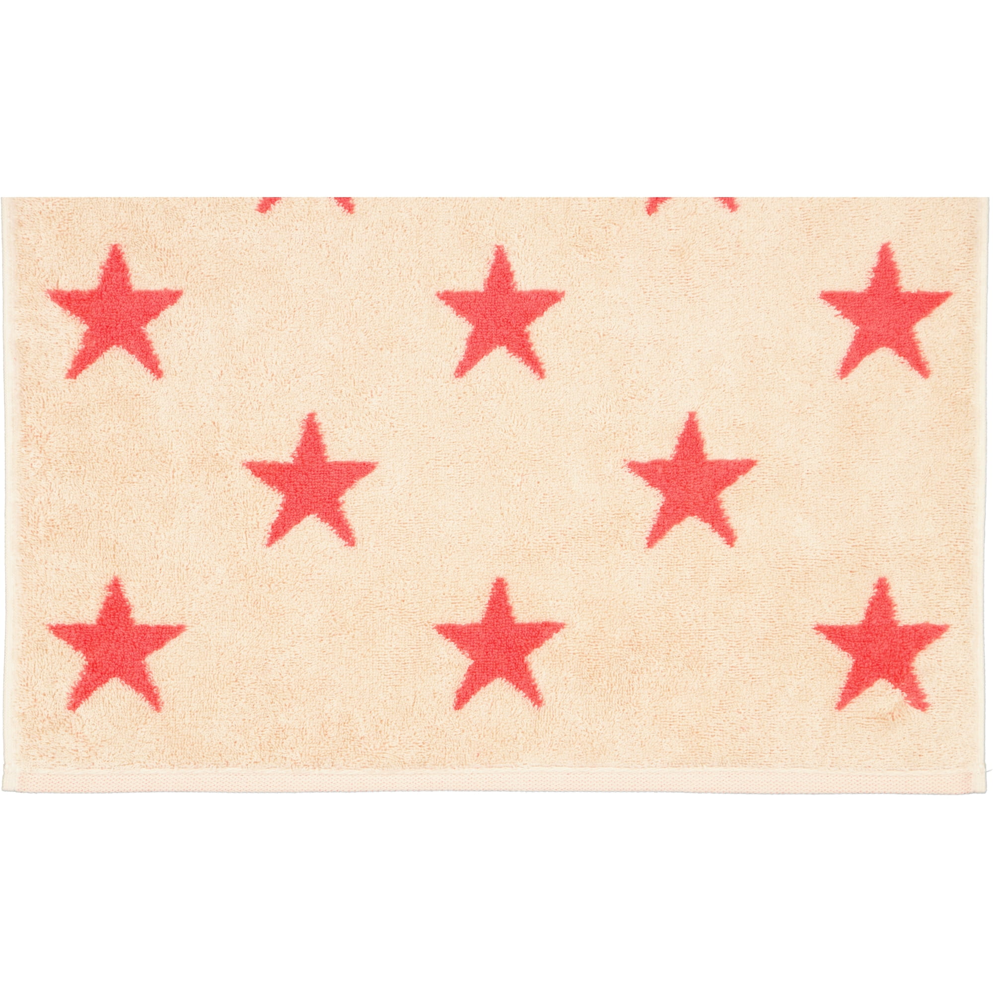 Cawö Handtücher NEW STARS Sterne groß 6260 beige/pink - 32