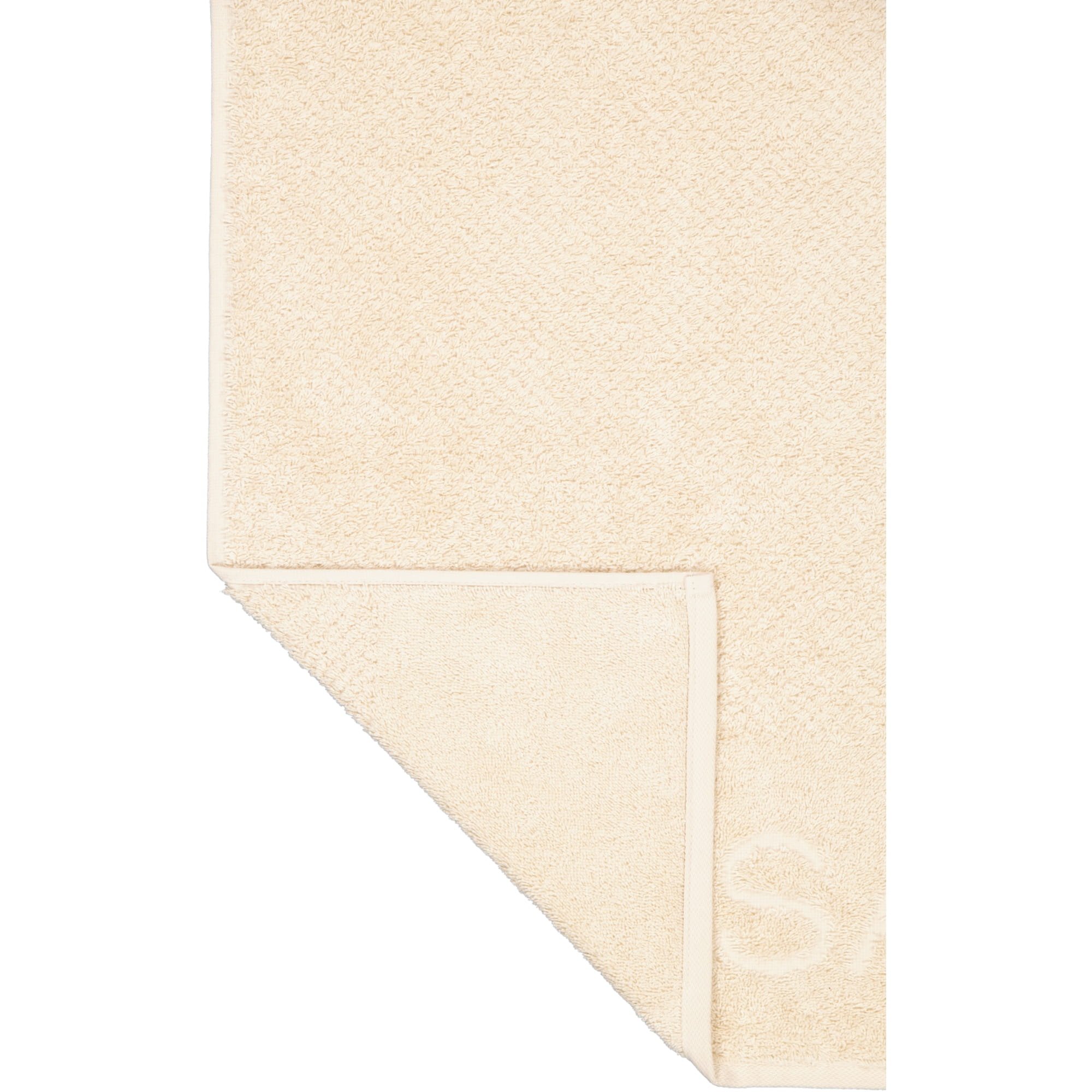 Cawö Saunatücher Pure 6501 beige - 370 - 80x200 cm