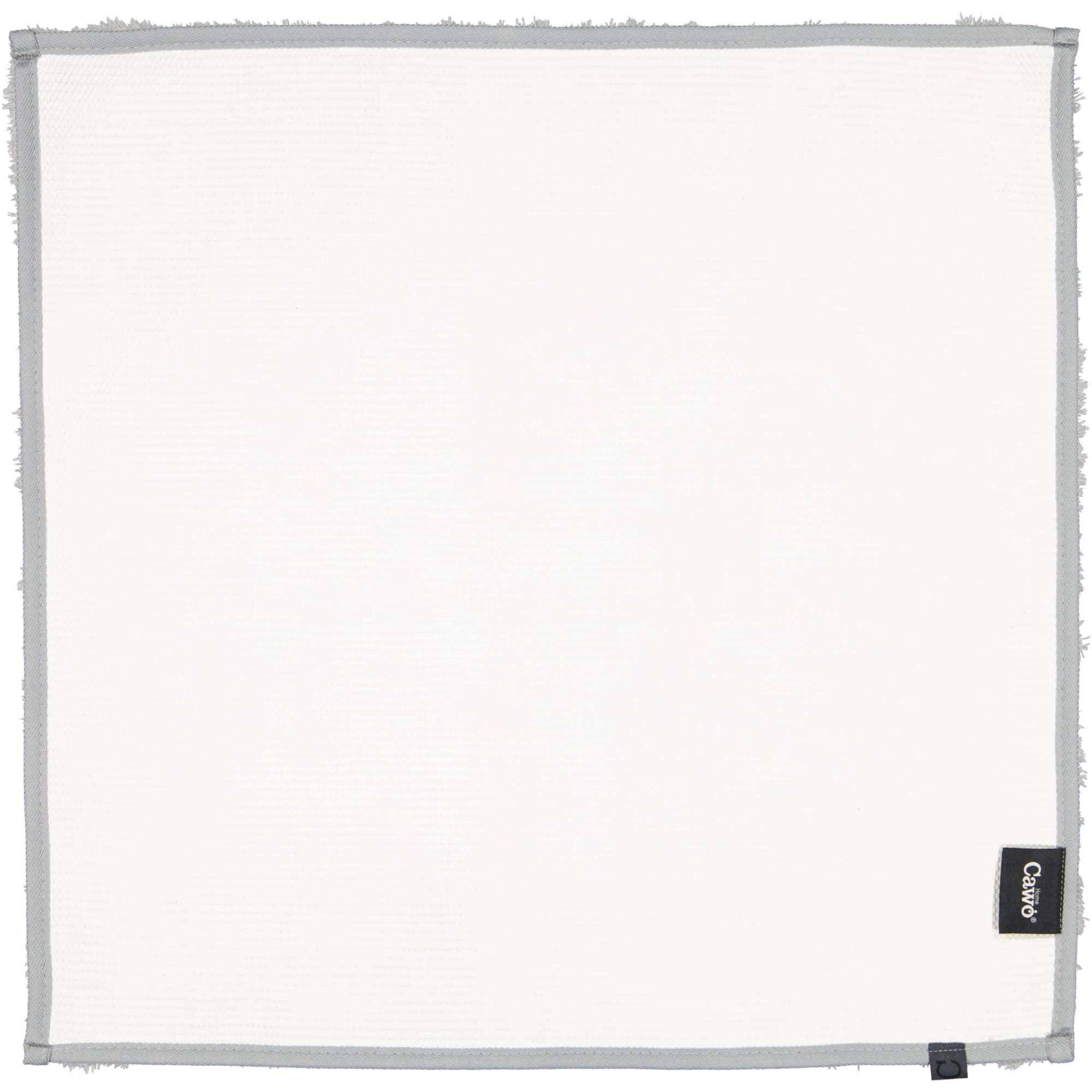 Cawö Home Badteppiche Solid 1009 platin - 705 - 60x60 cm