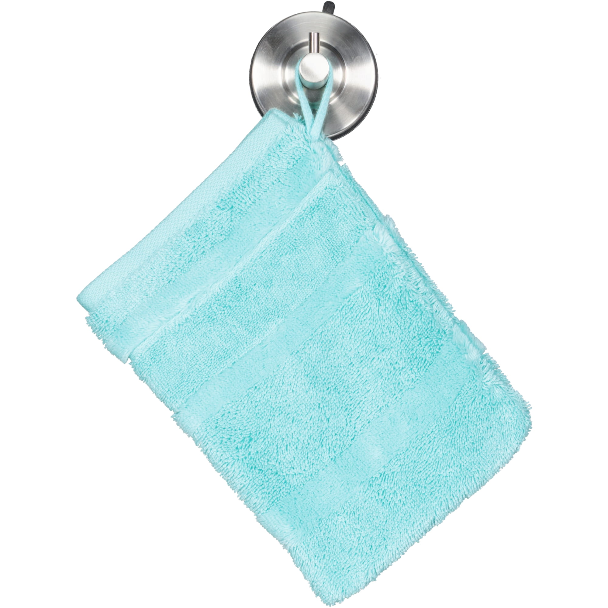 Cawö - Noblesse2 1002 - Farbe: 404 - mint - Waschhandschuh 16x22 cm