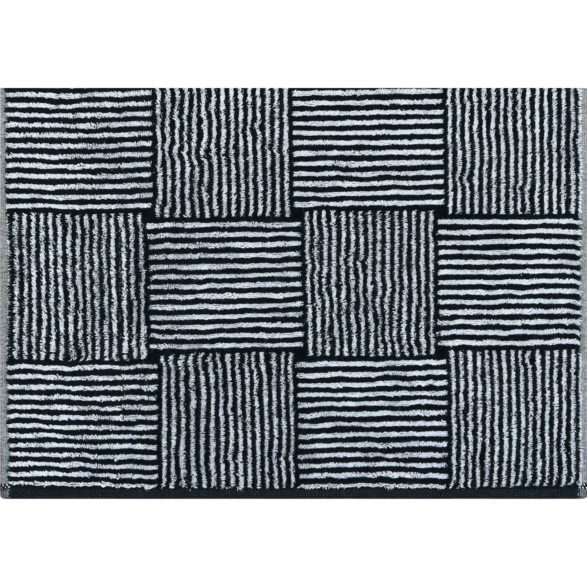 Cawö Handtücher Black&White Chess 6281 schwarz/weiß - 96