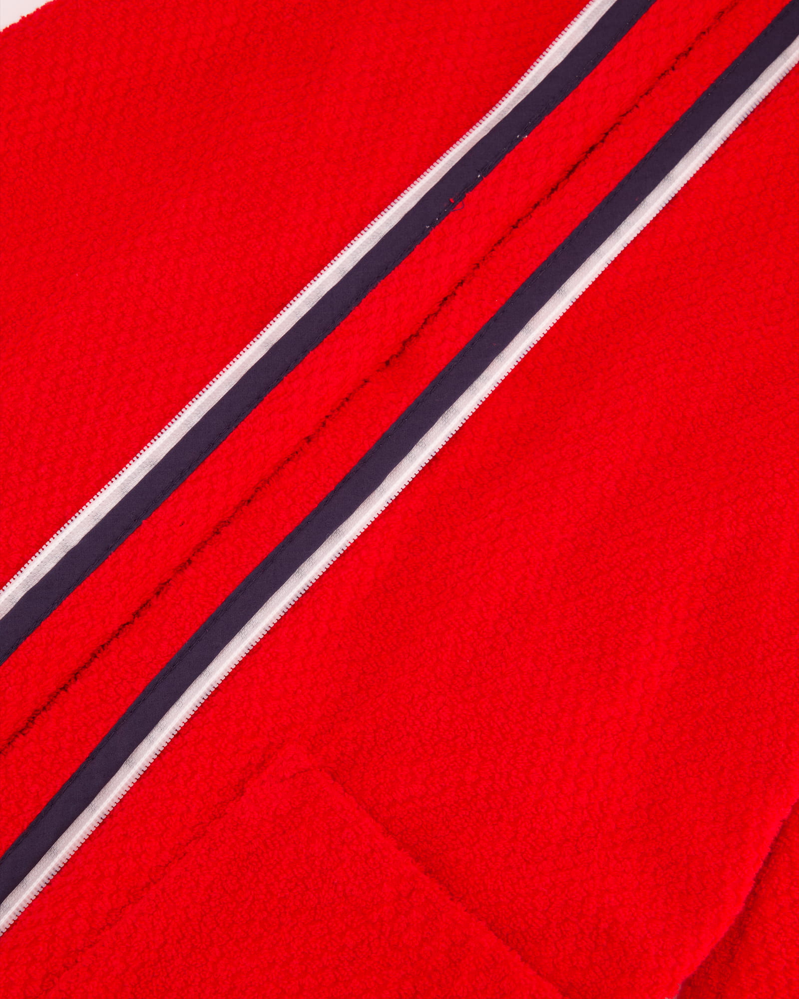 Cawö Damen Bademantel Sea Salt Sand 3101 Kapuze kurz RV - Farbe: rot - 203