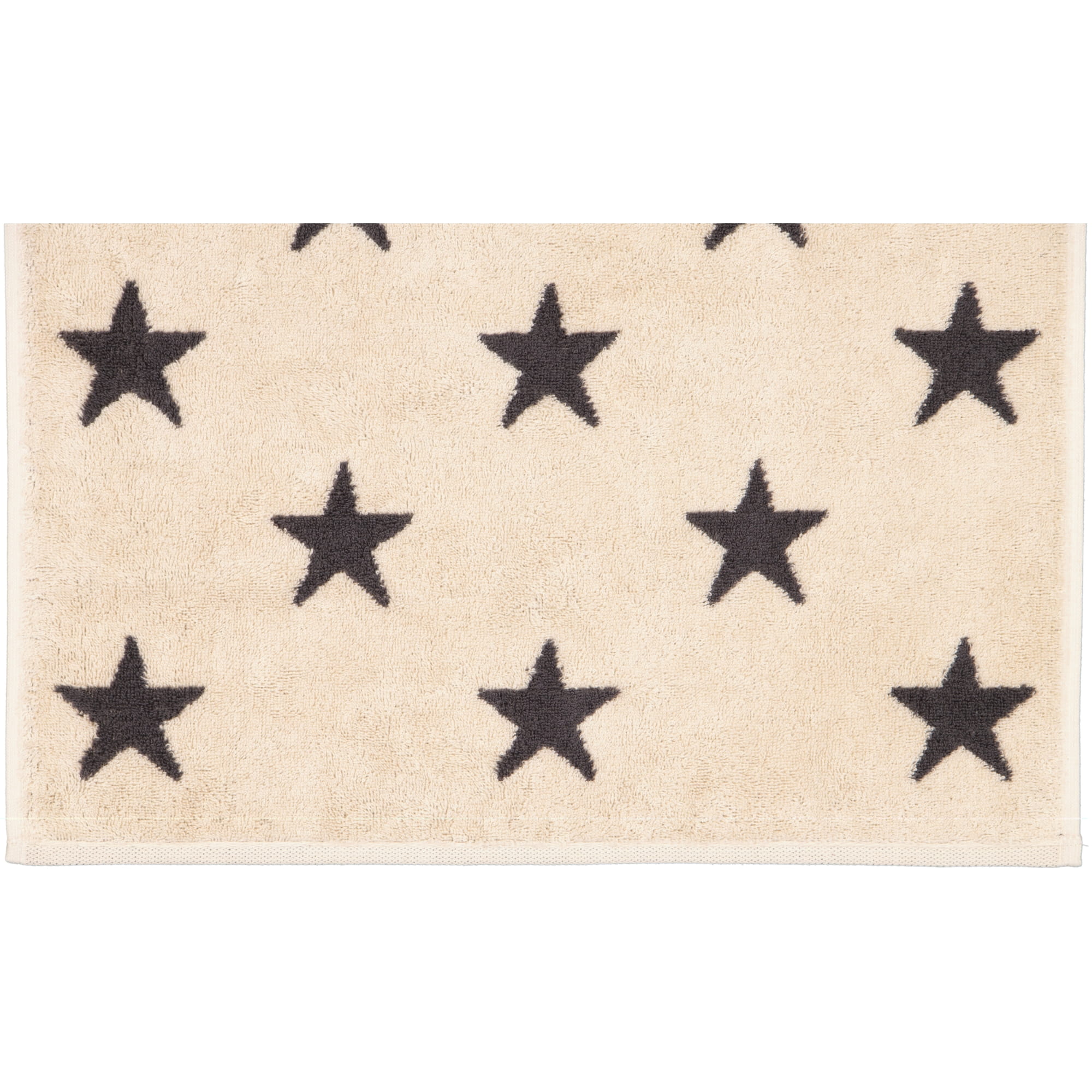 Cawö Handtücher NEW STARS Sterne groß 6260 beige/basalt - 37