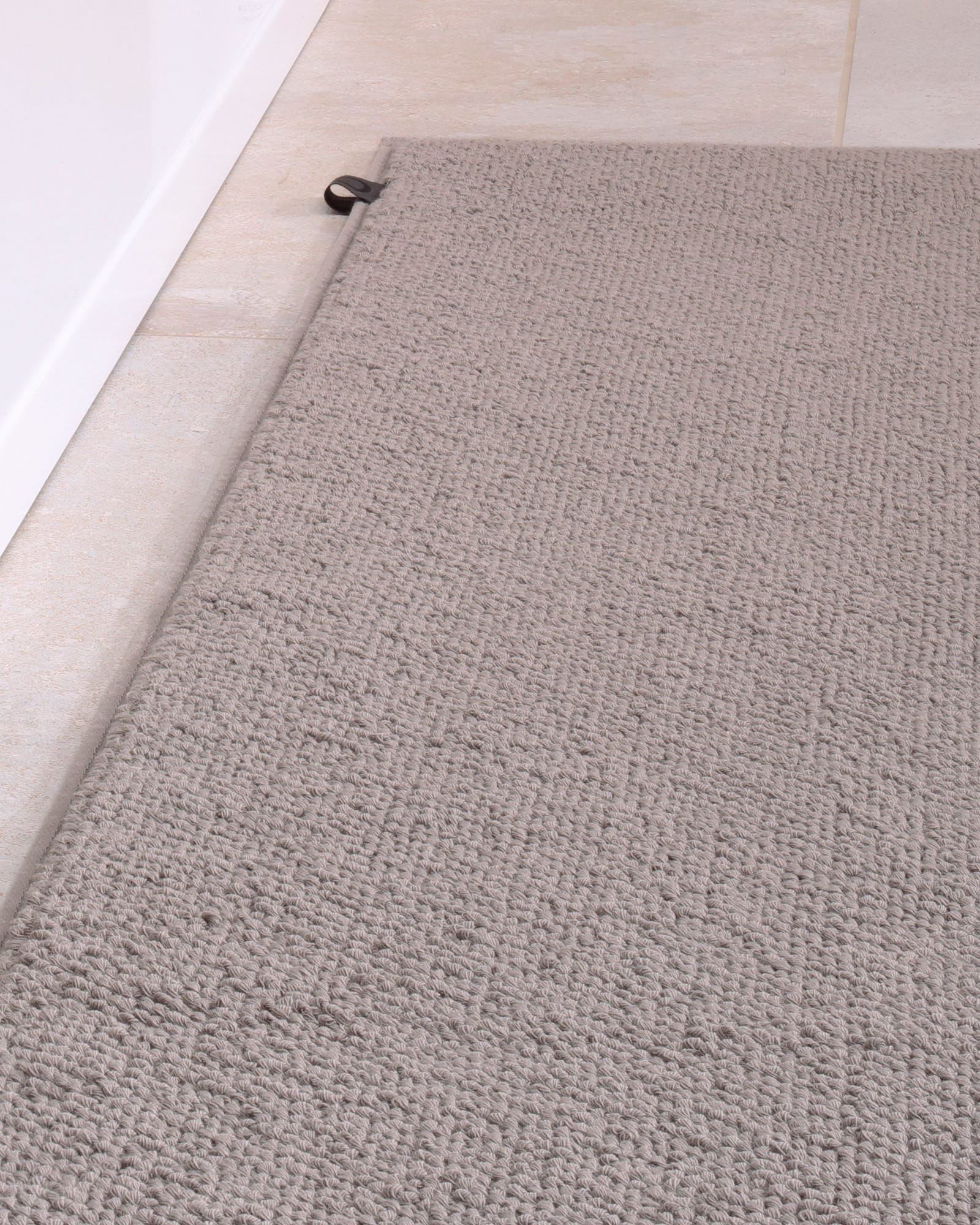 Cawö Home - Badteppich Loop 1007 - Farbe: graphit - 779 - 70x120 cm