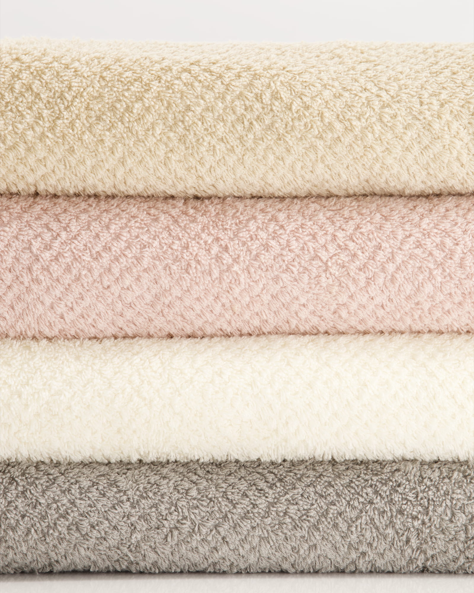 Cawö Saunatücher Pure 6501 beige - 370 - 80x200 cm