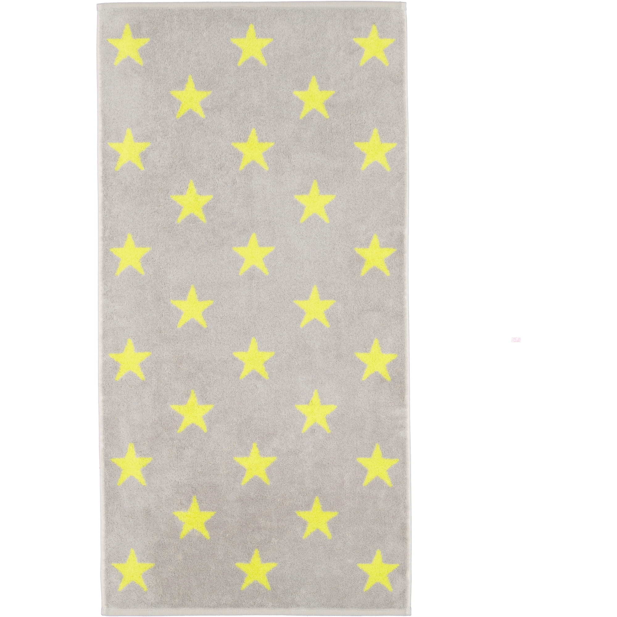 Cawö Handtücher NEW STARS Sterne groß 6260 platin/lime - 75