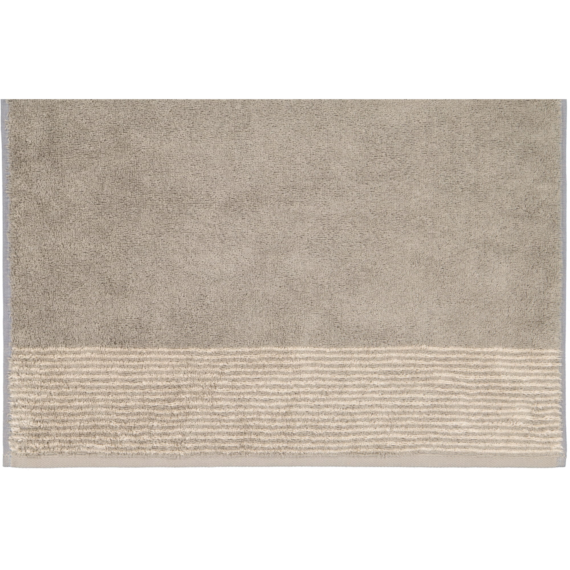 Cawö - Luxury Home Two-Tone 590 - Farbe: graphit - 70 - Handtuch 50x100 cm