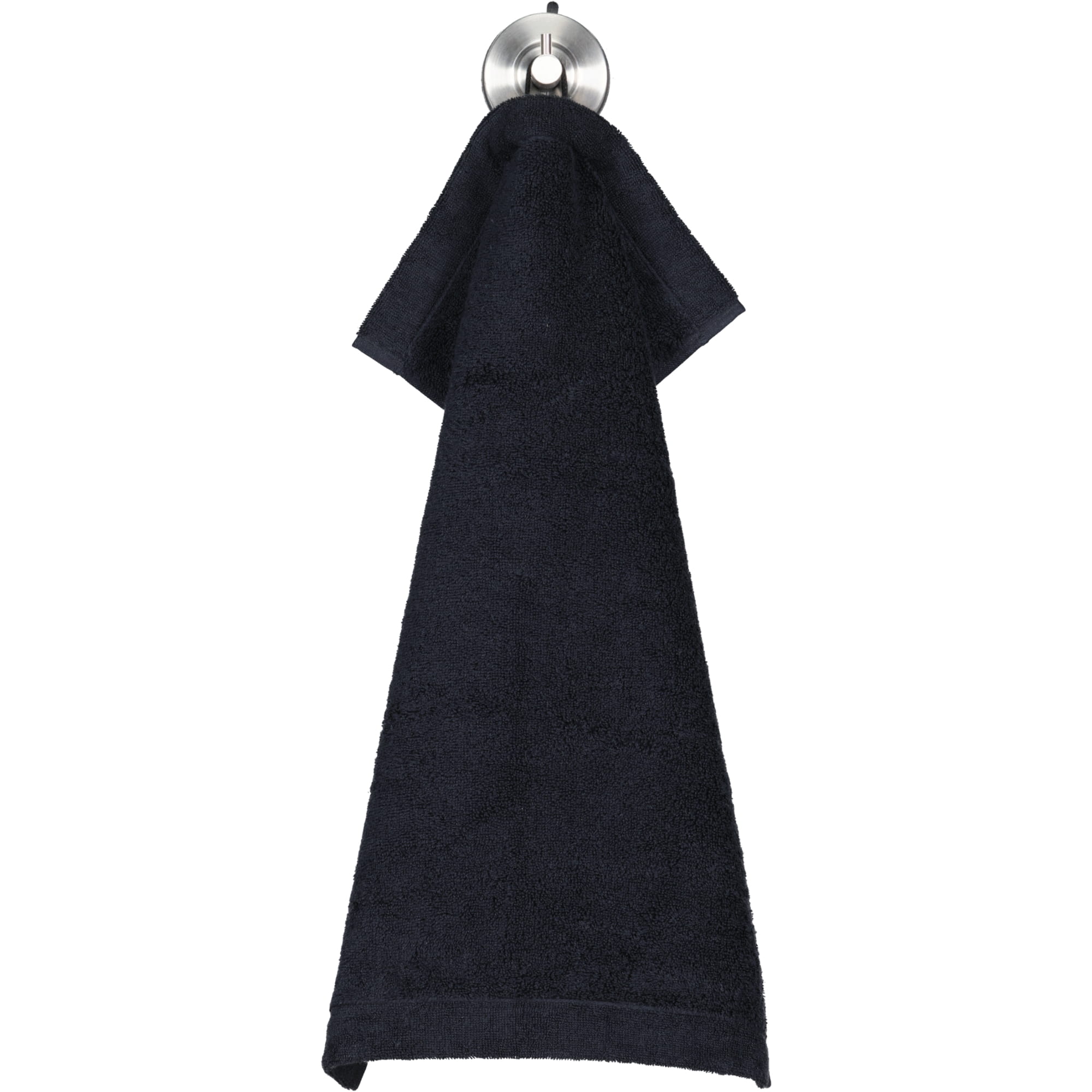 Cawö Handtücher Lifestyle Uni 7007 schwarz - 906 - Gästetuch 30x50 cm