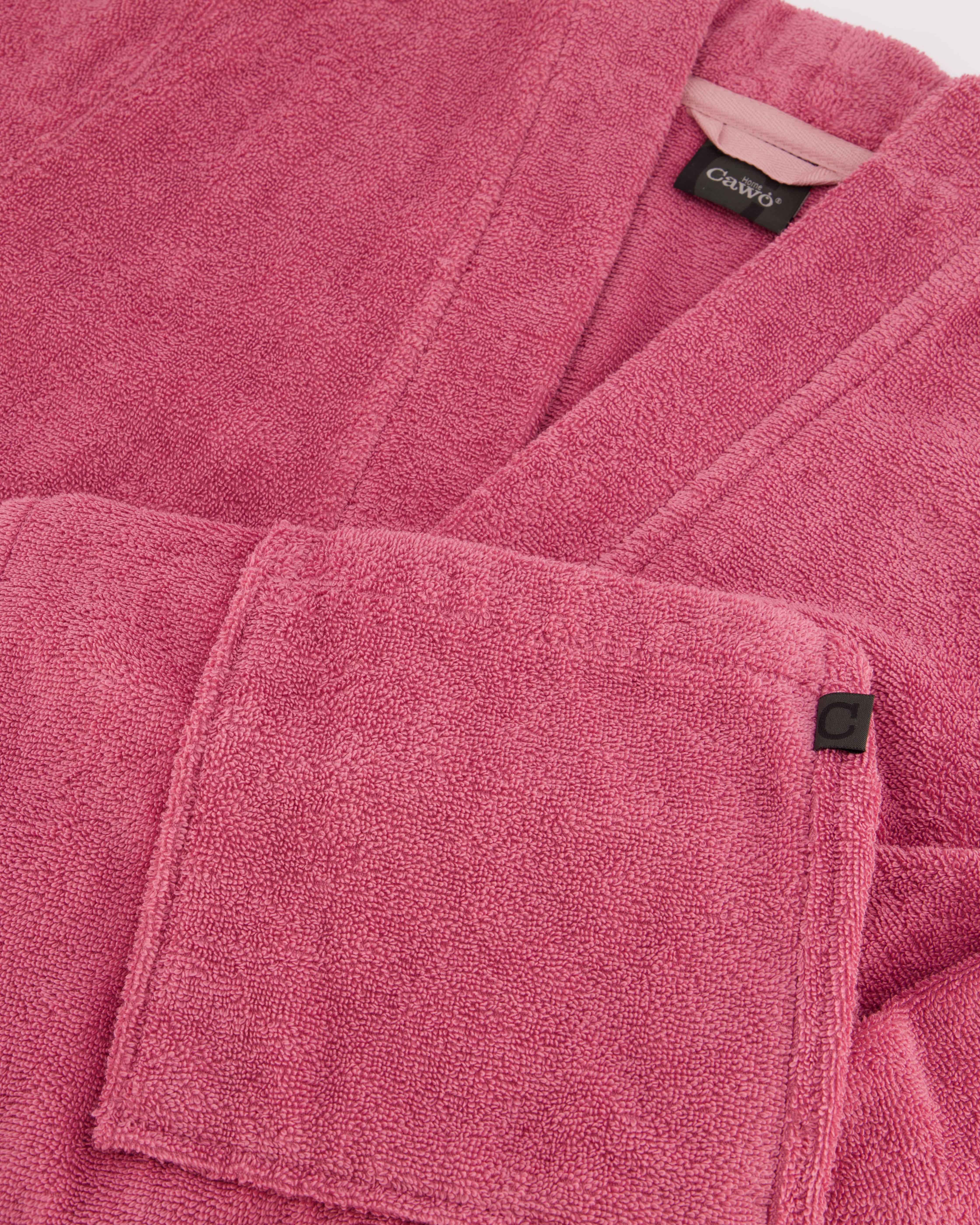Cawö Home Bademäntel Damen Kimono Luxury Basics Kimono 826 blush - 22