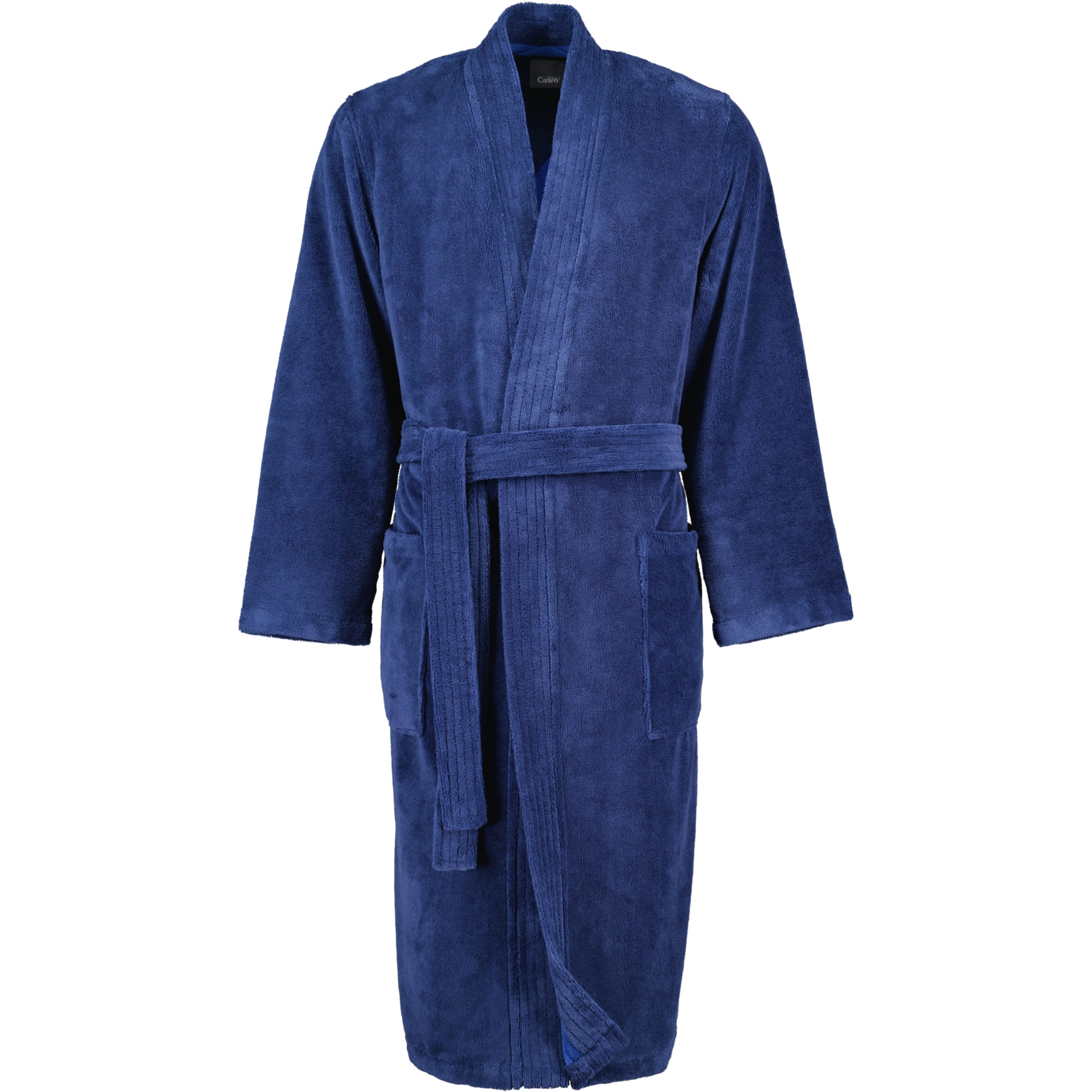 Cawö Home Herren Bademantel Kimono 800 - Farbe: nachtblau - 11