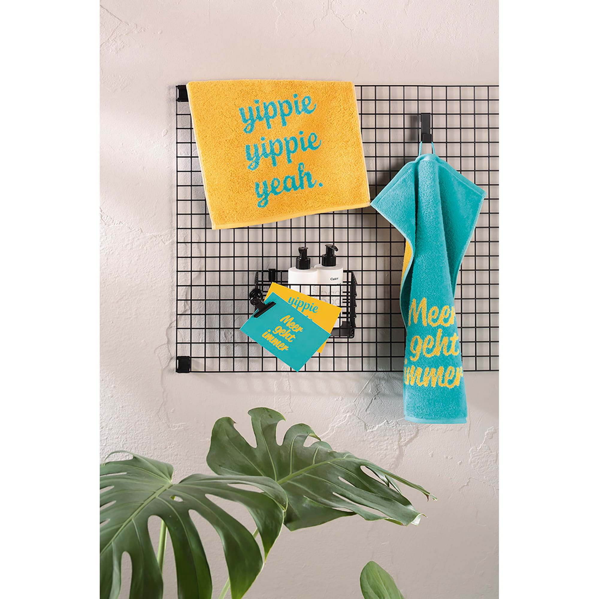 Cawö Gästetücher Postcard Towels Edition 100 yippie yippie yeah - 08 - Gästetuch 30x50 cm