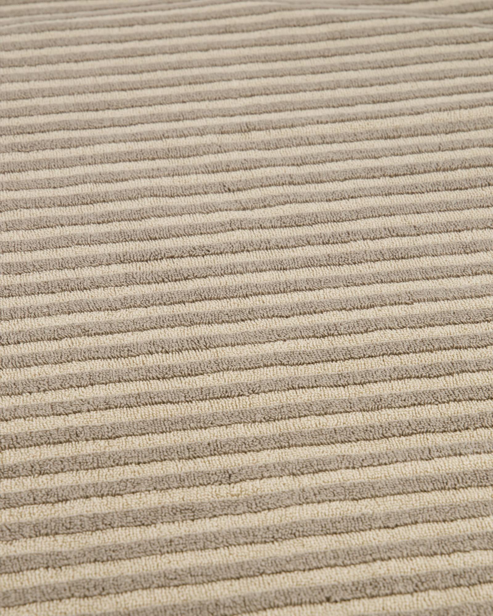 Cawö Badematten Two-Tone Stripes 480 graphit - 70 - 50x80 cm