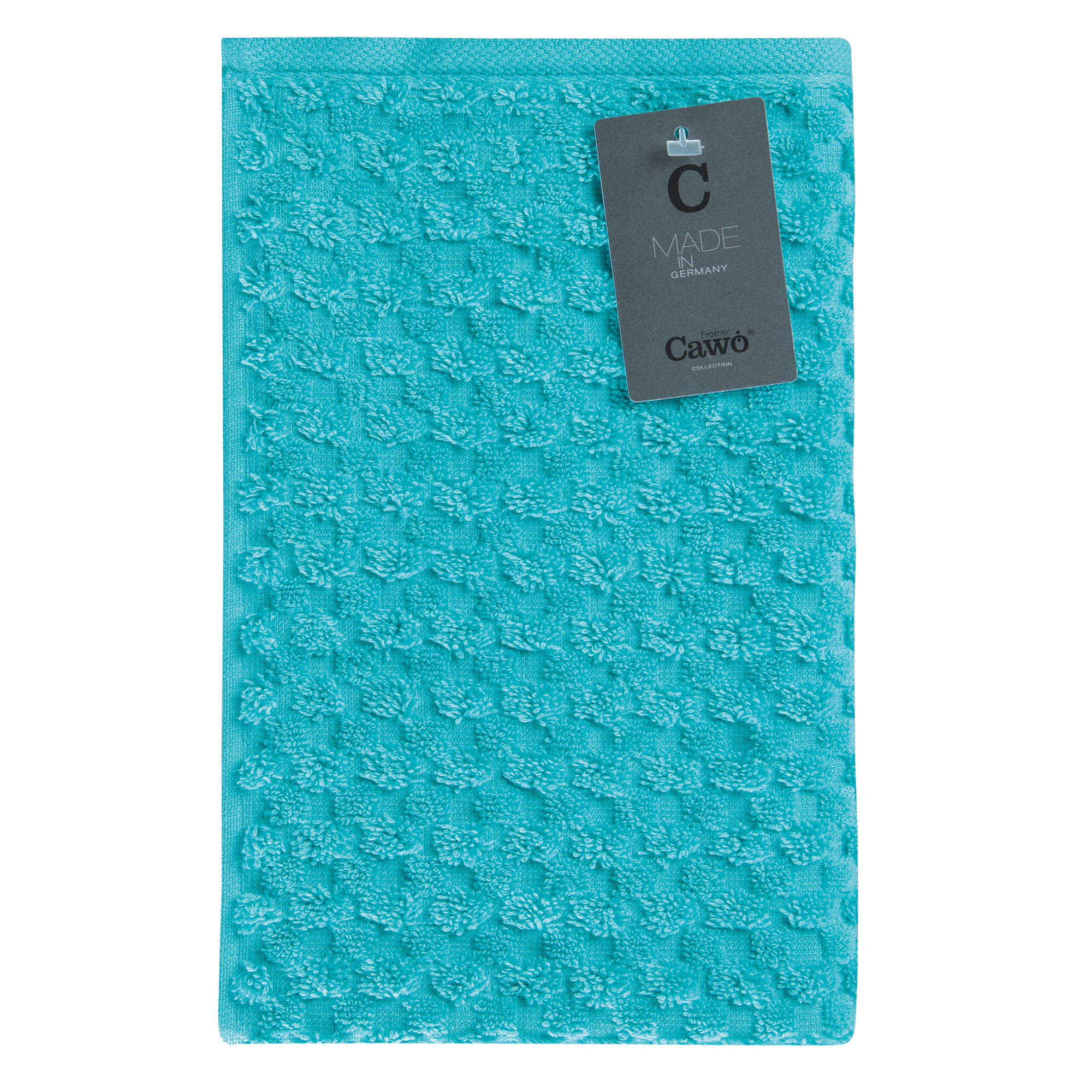 Cawö Küchenhandtücher Cuisine Pro Uni 520 türkis - 430 - 50x50 cm