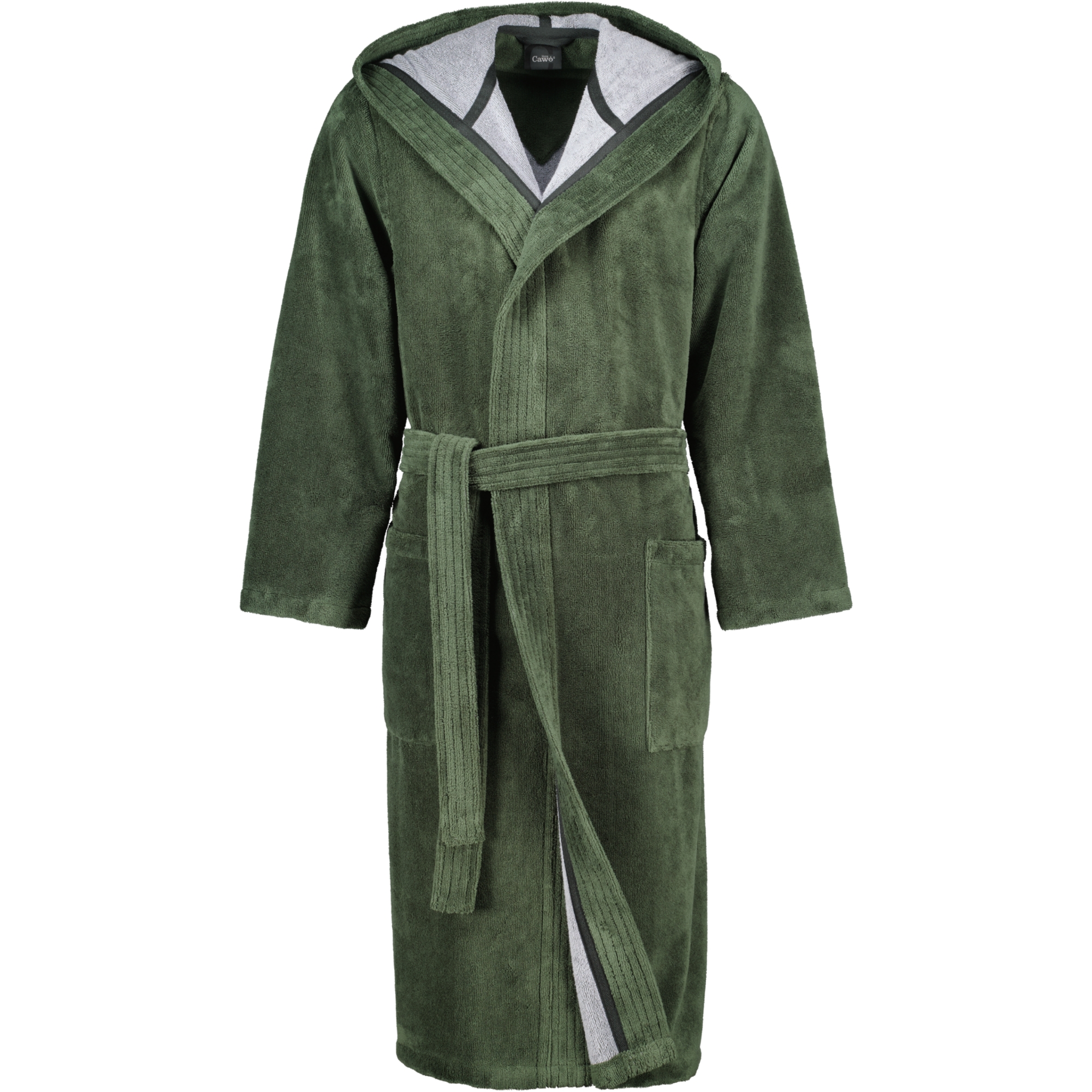 Cawö Home Herren Bademantel Kapuze 831 - Farbe: field - 47 - M