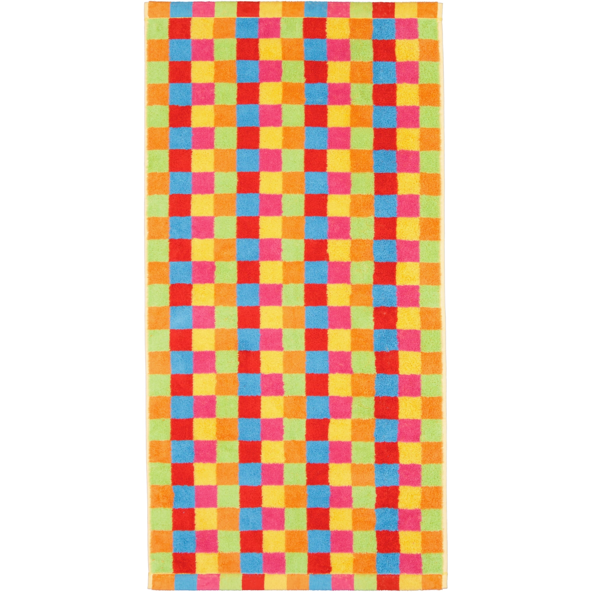 Cawö - Life Style Karo 7017 - Farbe: multicolor - 25 - Handtuch 50x100 cm