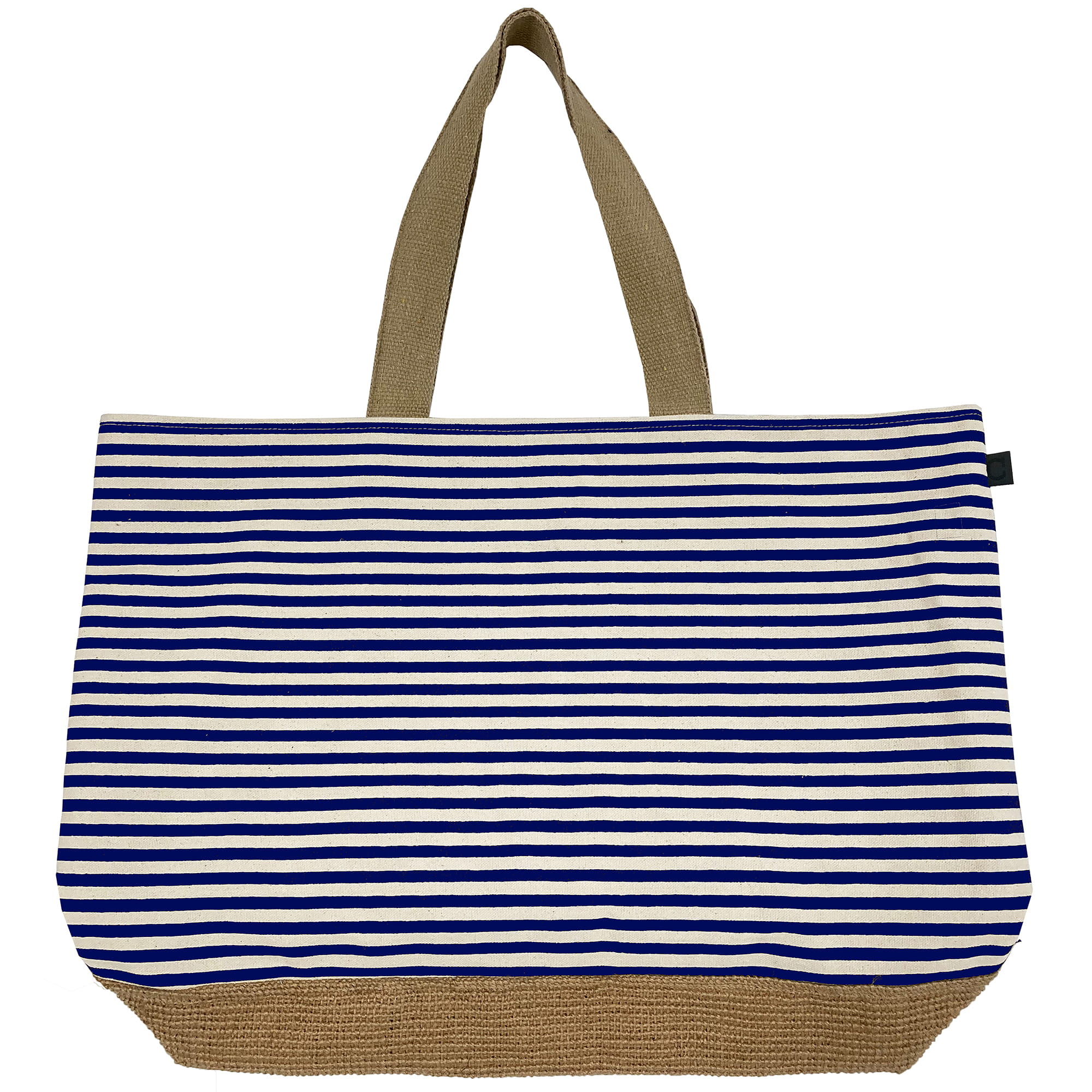 Cawö Home Beachbags Canvas Streifen 55700 marine - 13 - 40x55 cm