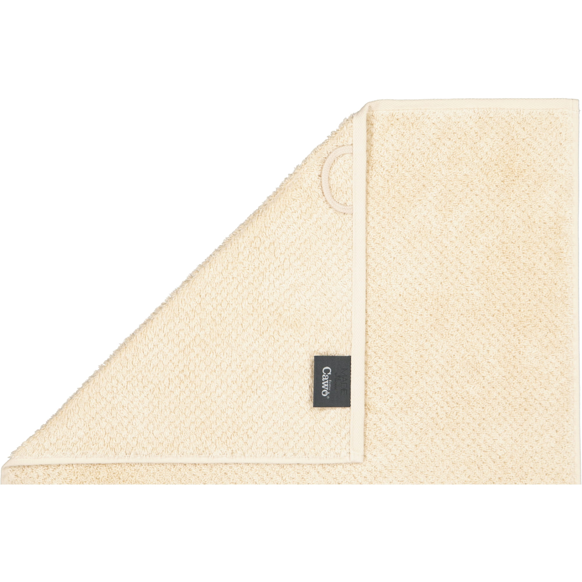 Cawö Handtücher Pure 6500 - Farbe: beige - 370 - Handtuch 50x100 cm