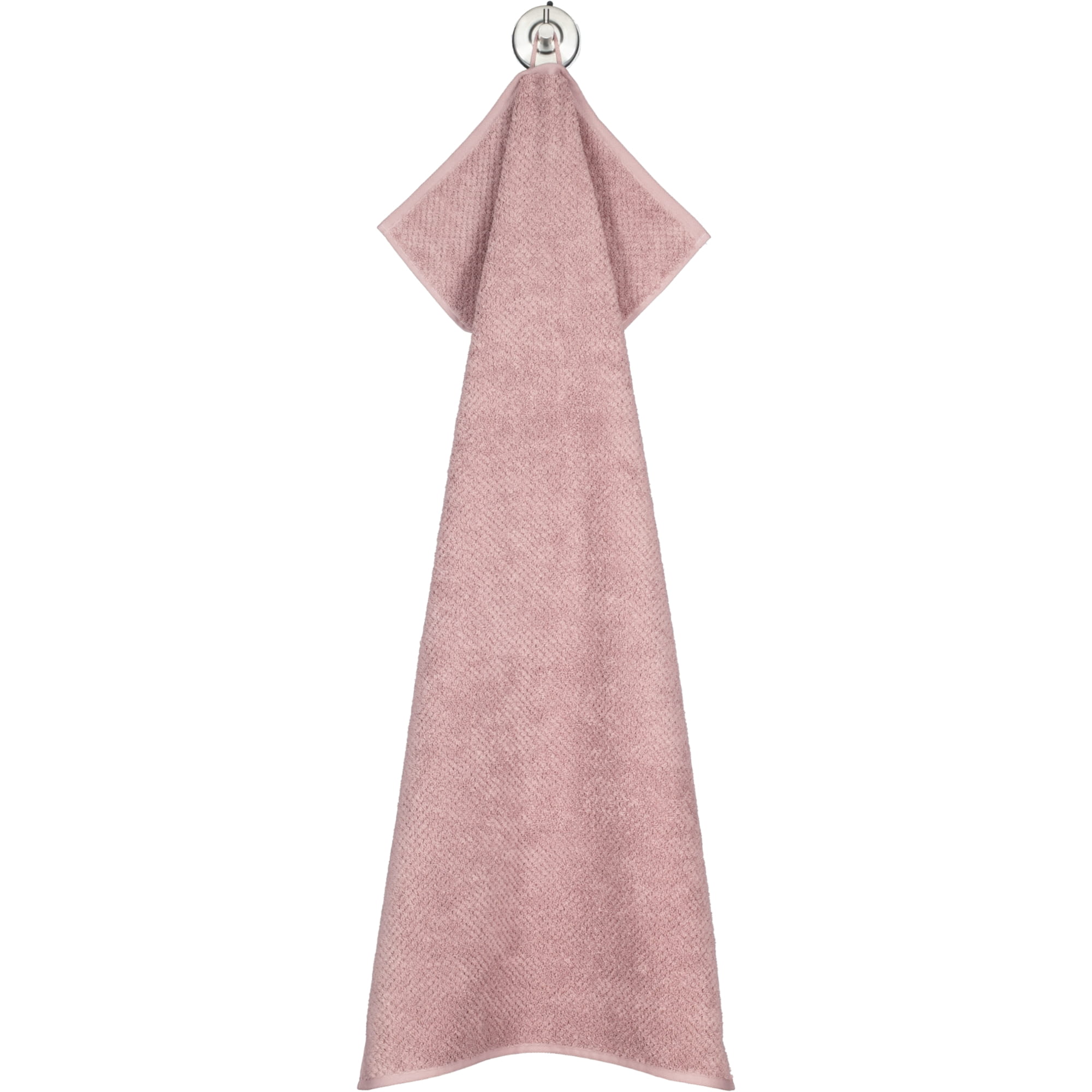 Cawö Handtücher Pure Uni 6500 vintage rose - 231 - Handtuch 50x100 cm