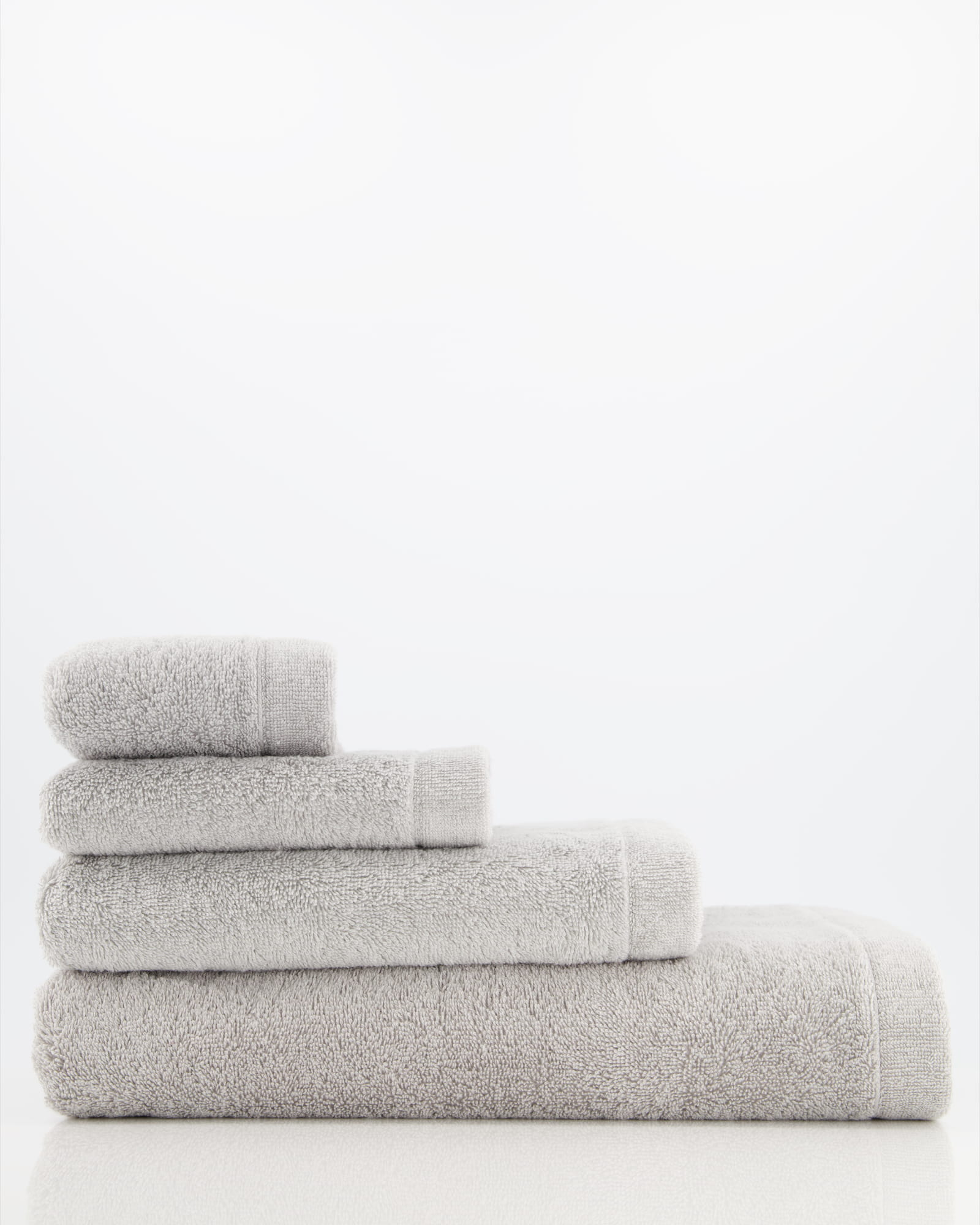 Cawö Handtücher Lifestyle Uni 7007 platin - 705 - Seiflappen 30x30 cm