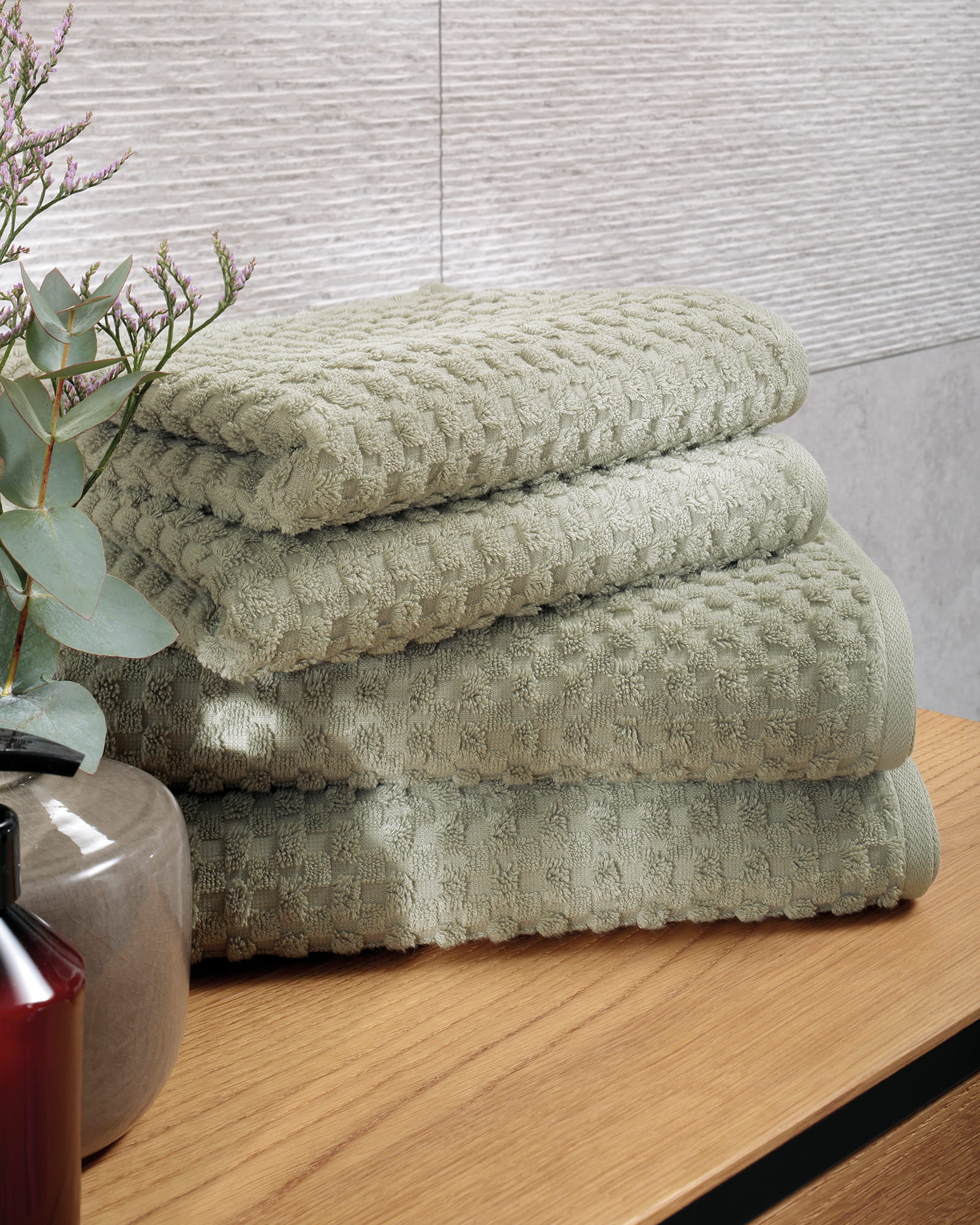 Cawö Handtücher Pure Elements 6510 seegras - 434