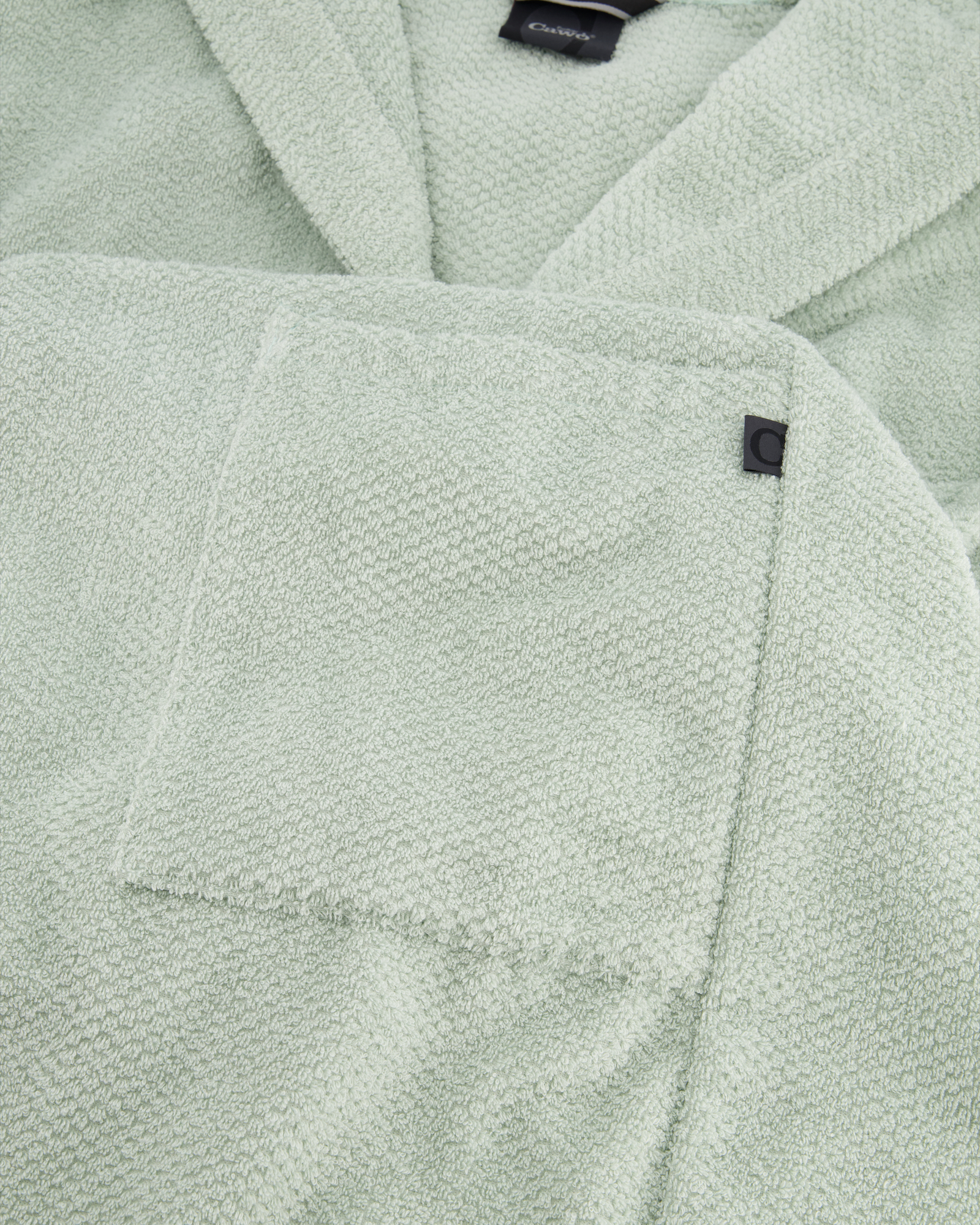 Cawö Bademäntel Damen Kapuze Pure 5223 eukalyptus - 450