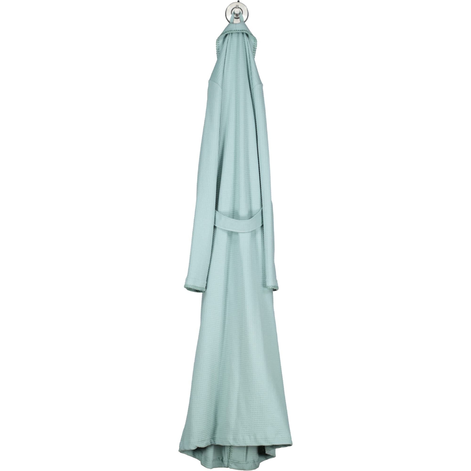 Cawö Home Damen Bademantel Kimono Pique 812 - Farbe: salbei - 44 - L