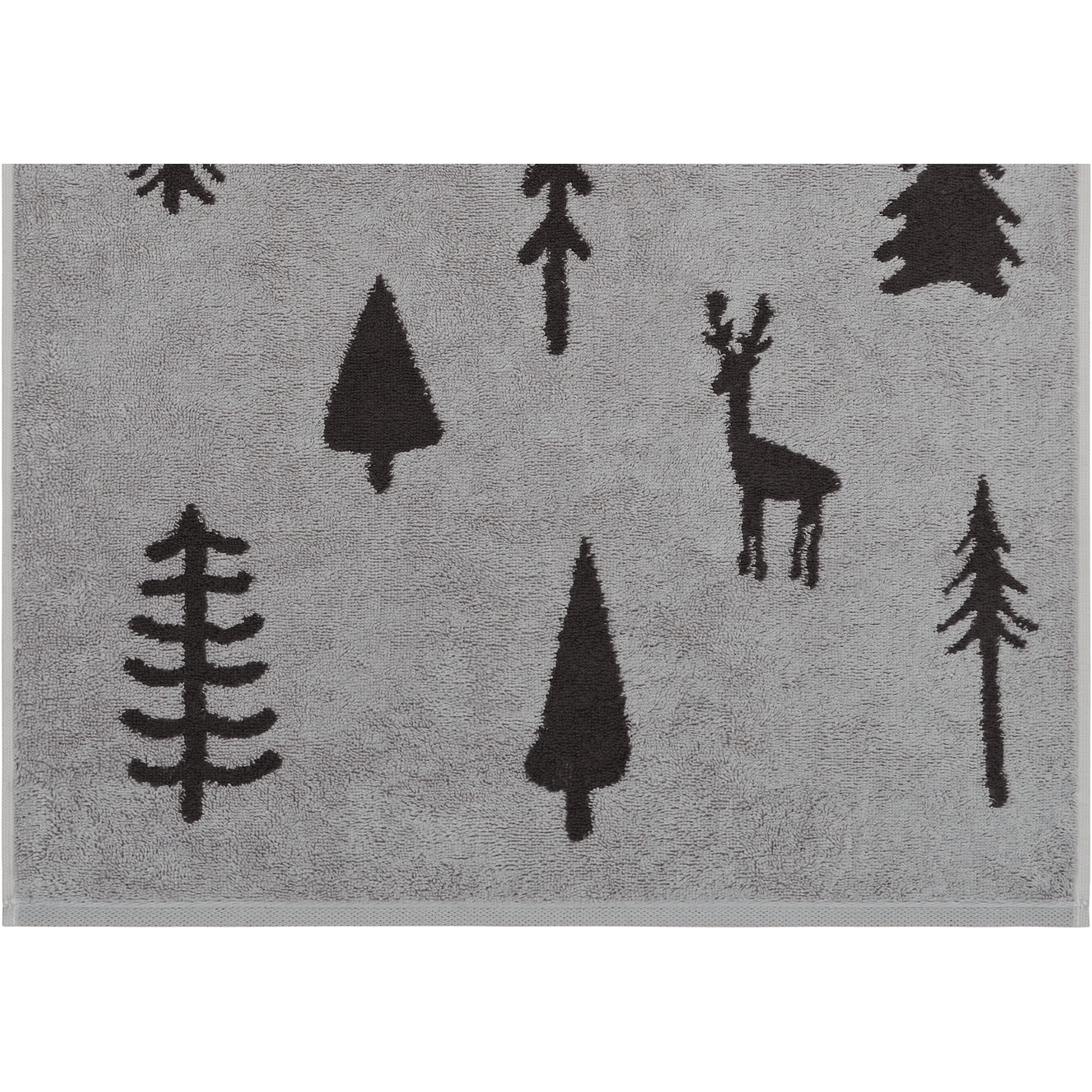 Cawö Handtücher WINTER EDITION Tannen 6273 platin/basalt - 70