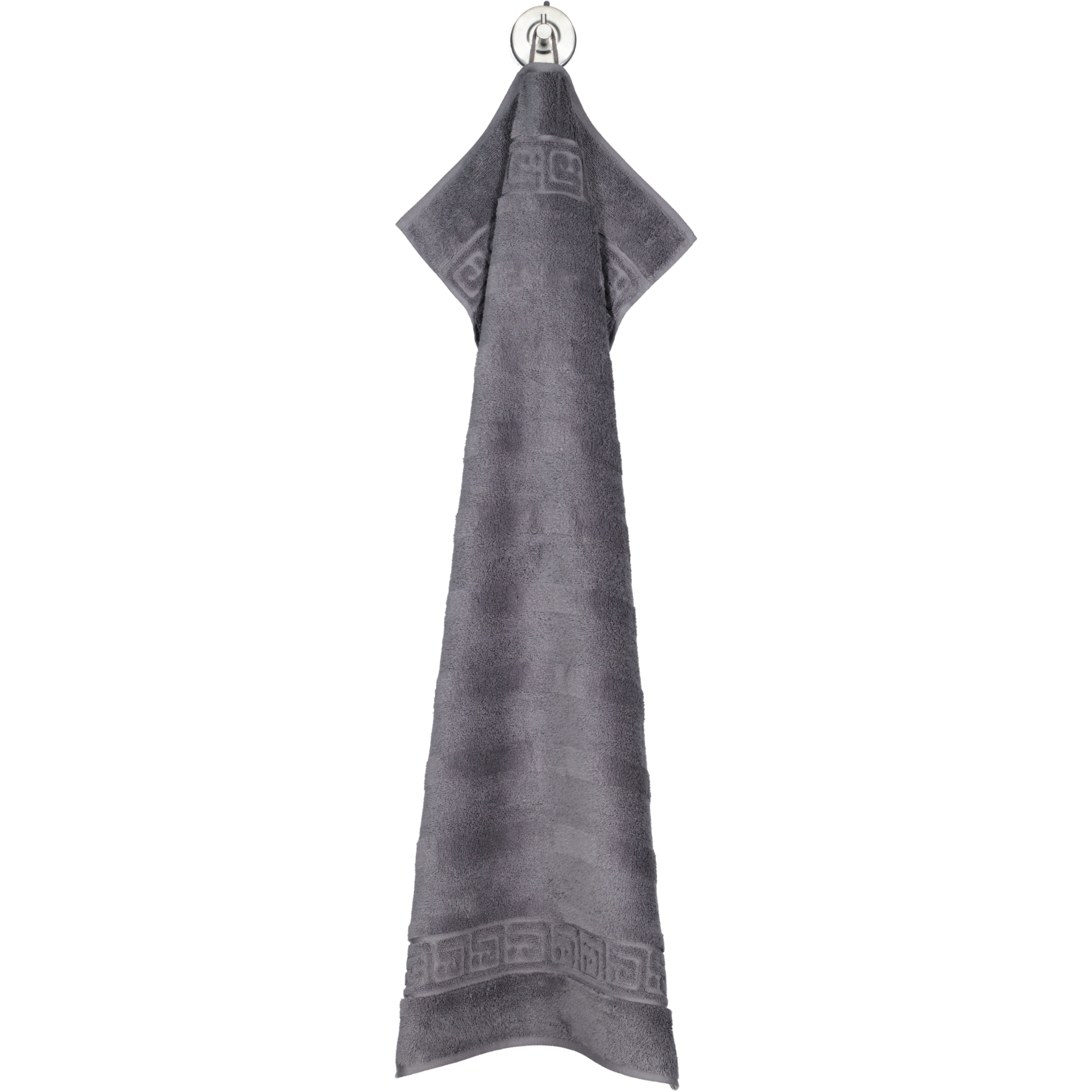Cawö - Noblesse Uni 1001 - Farbe: 774 - anthrazit - Handtuch 50x100 cm