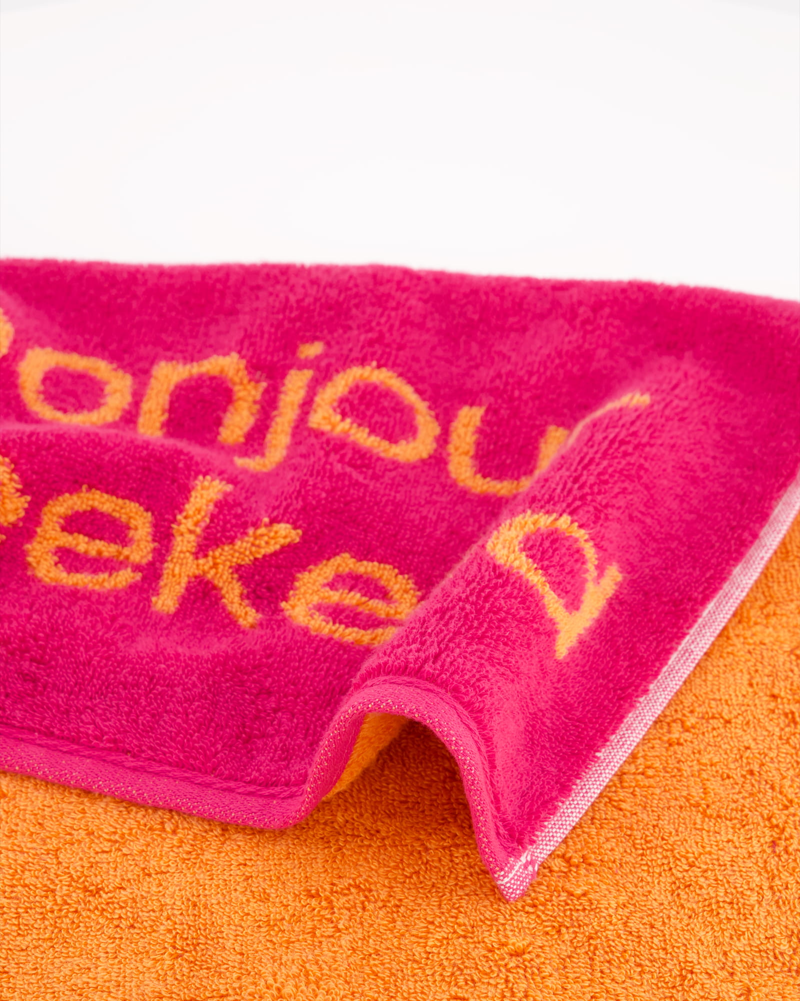 Cawö Gästetücher Postcard Towels Edition 100 bonjour weekend - 05 - Gästetuch 30x50 cm
