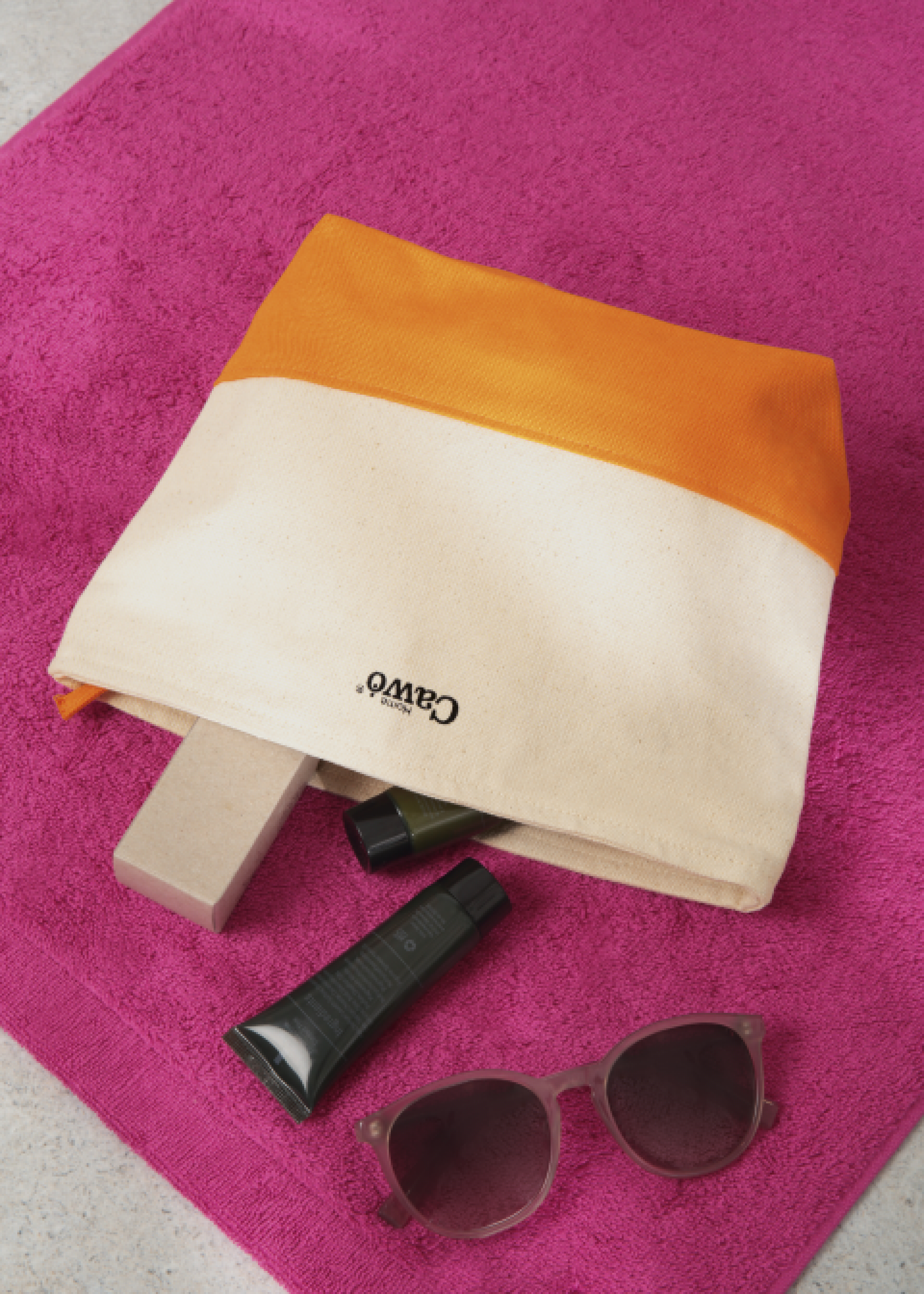 Cawö Home Kulturtaschen Accessory Bag 55707 türkis - 13 - 18x26 cm