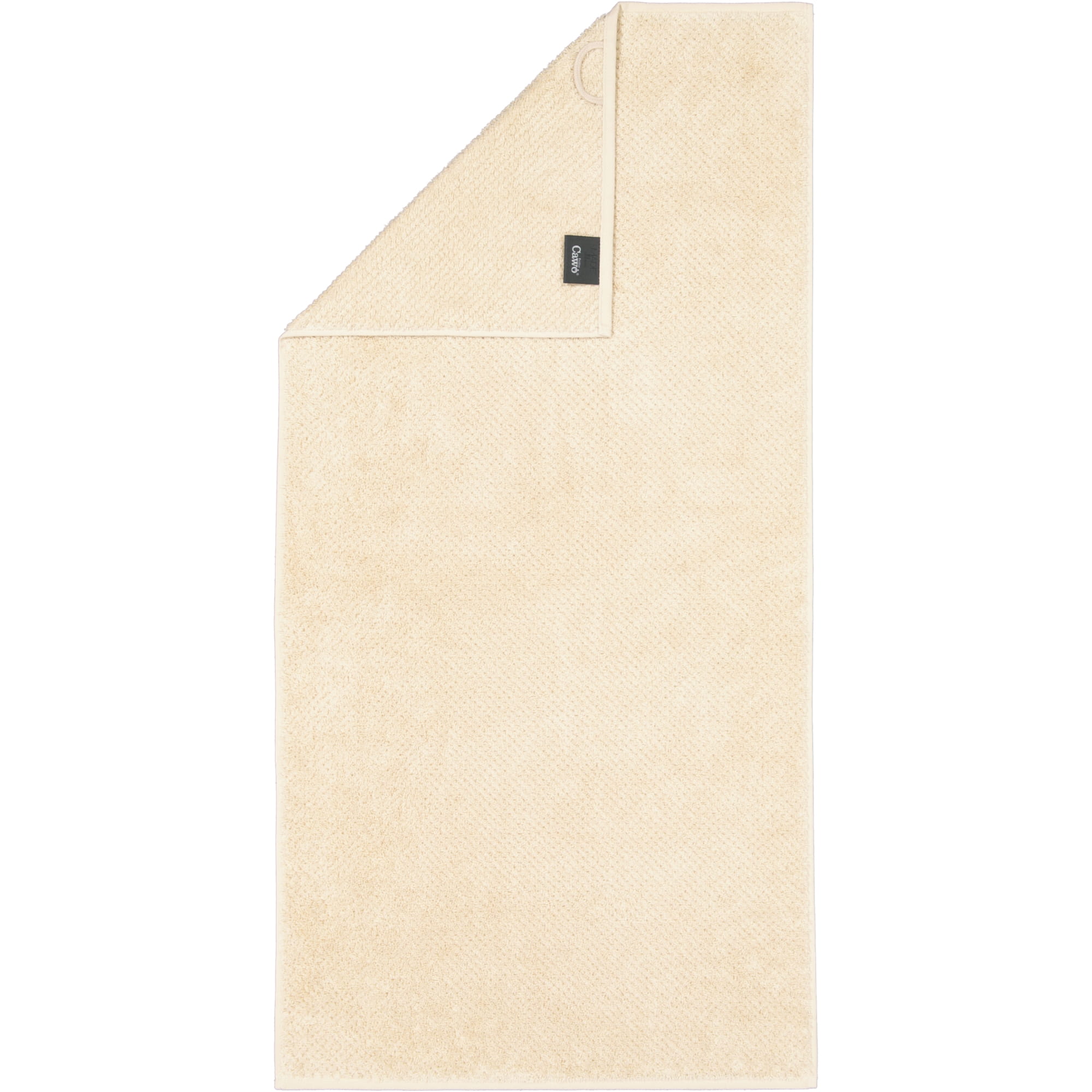 Cawö Handtücher Pure 6500 - Farbe: beige - 370 - Handtuch 50x100 cm