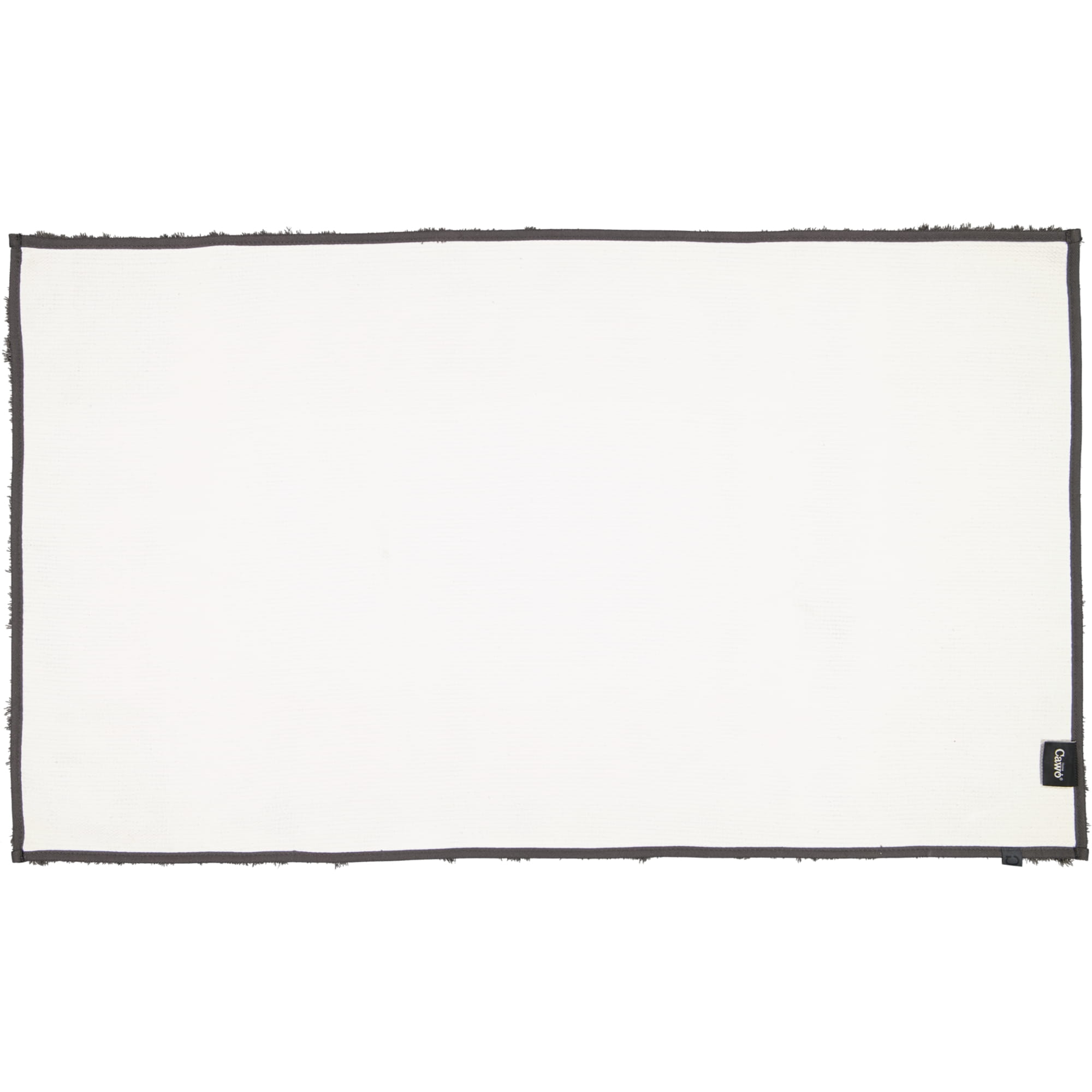 Cawö Home Badteppiche Solid 1009 basalt - 740 - 70x120 cm