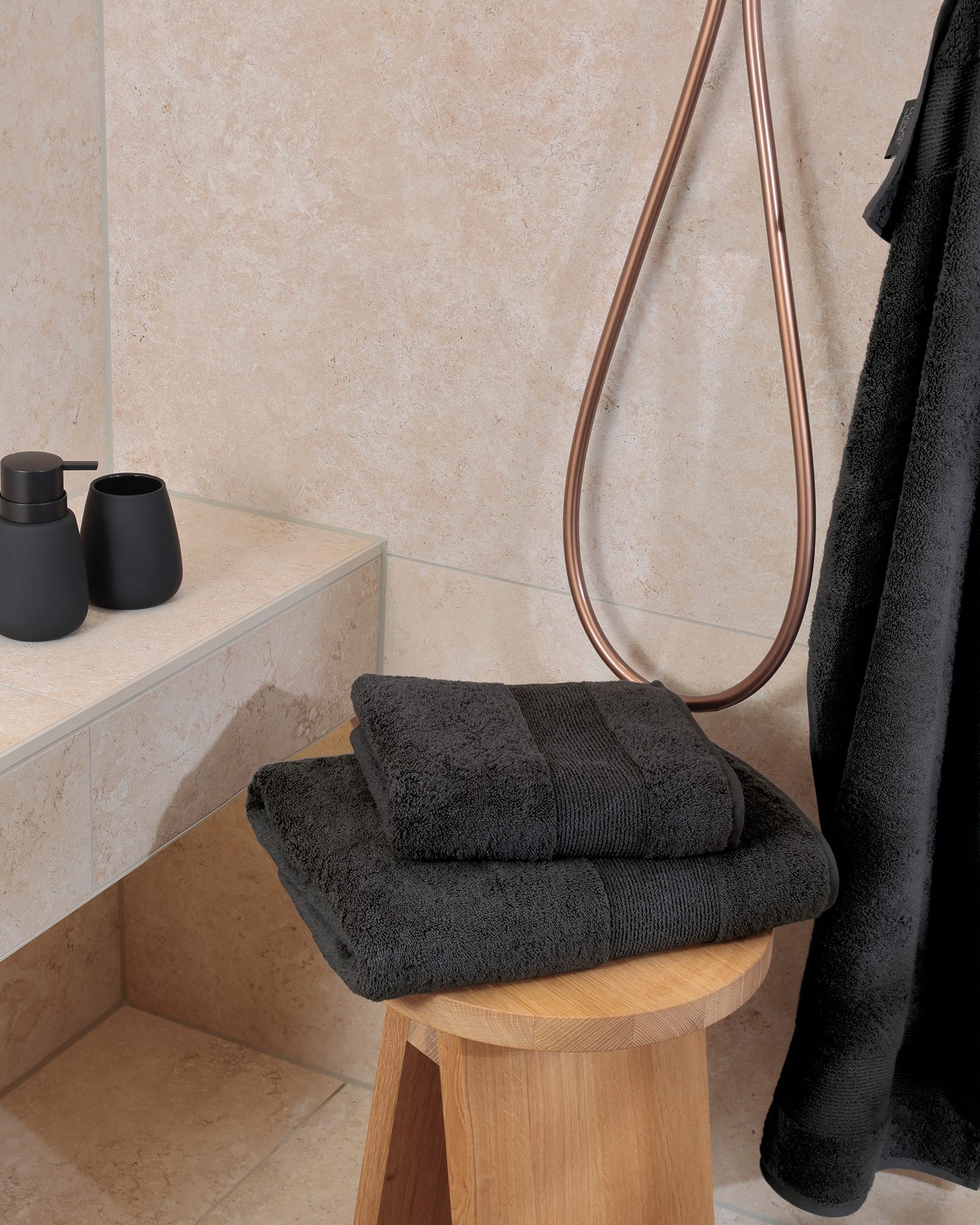 Cawö Handtücher THE LUXURY 5000 basalt - 740