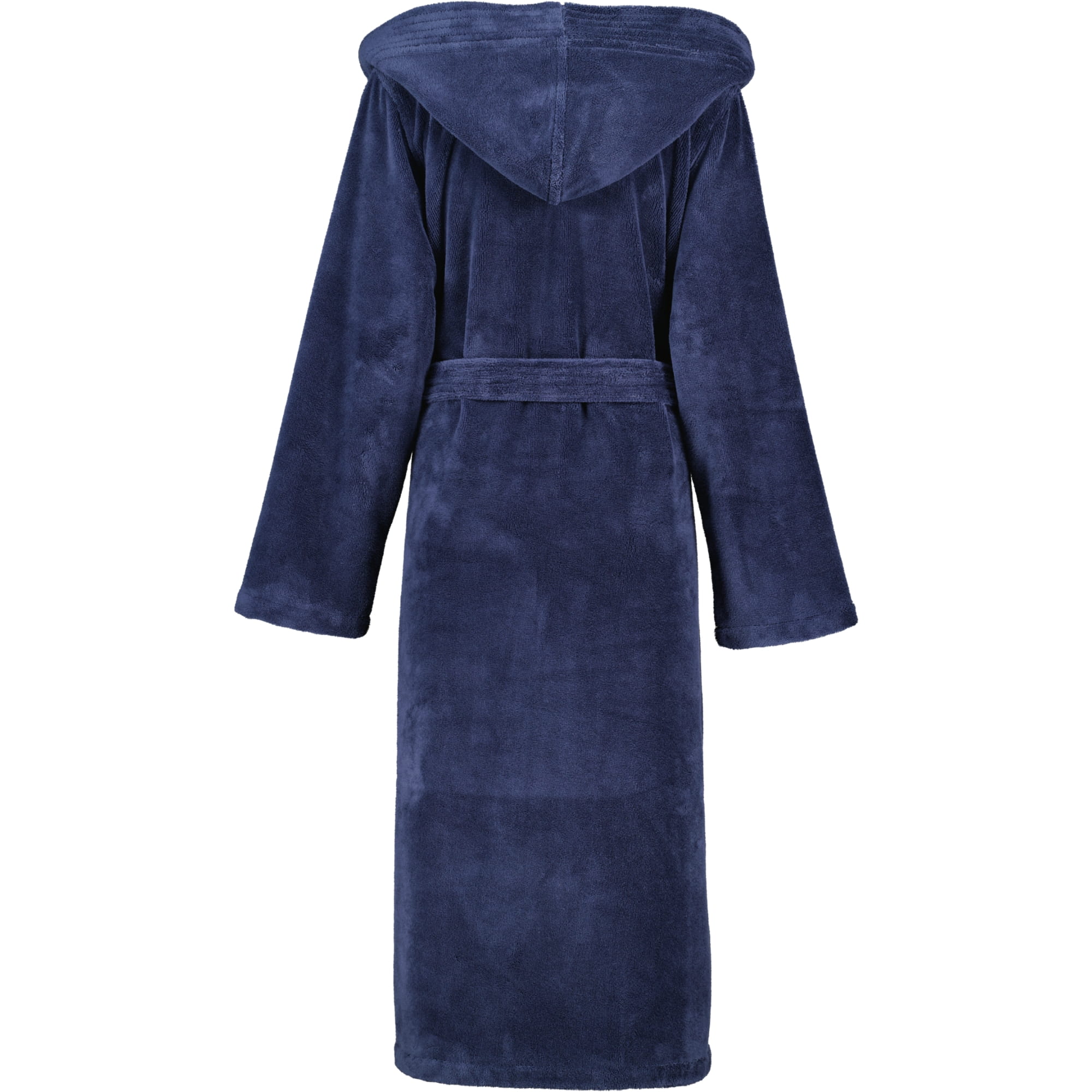 Cawö Home Bademäntel Damen Kapuze Doubleface 830 marine - 12 - S