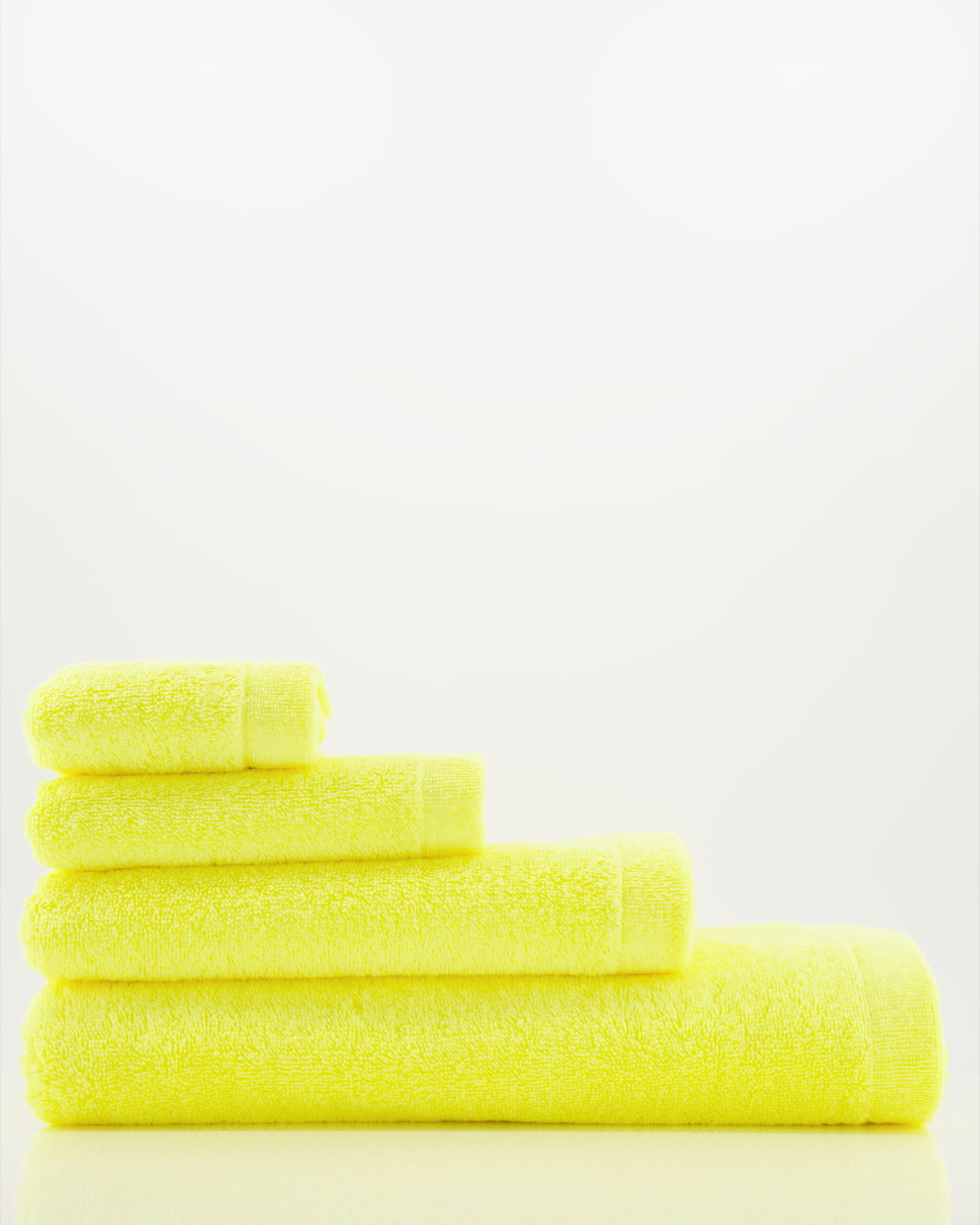 Cawö Handtücher Lifestyle Uni 7007 lemon - 501 - Seiflappen 30x30 cm