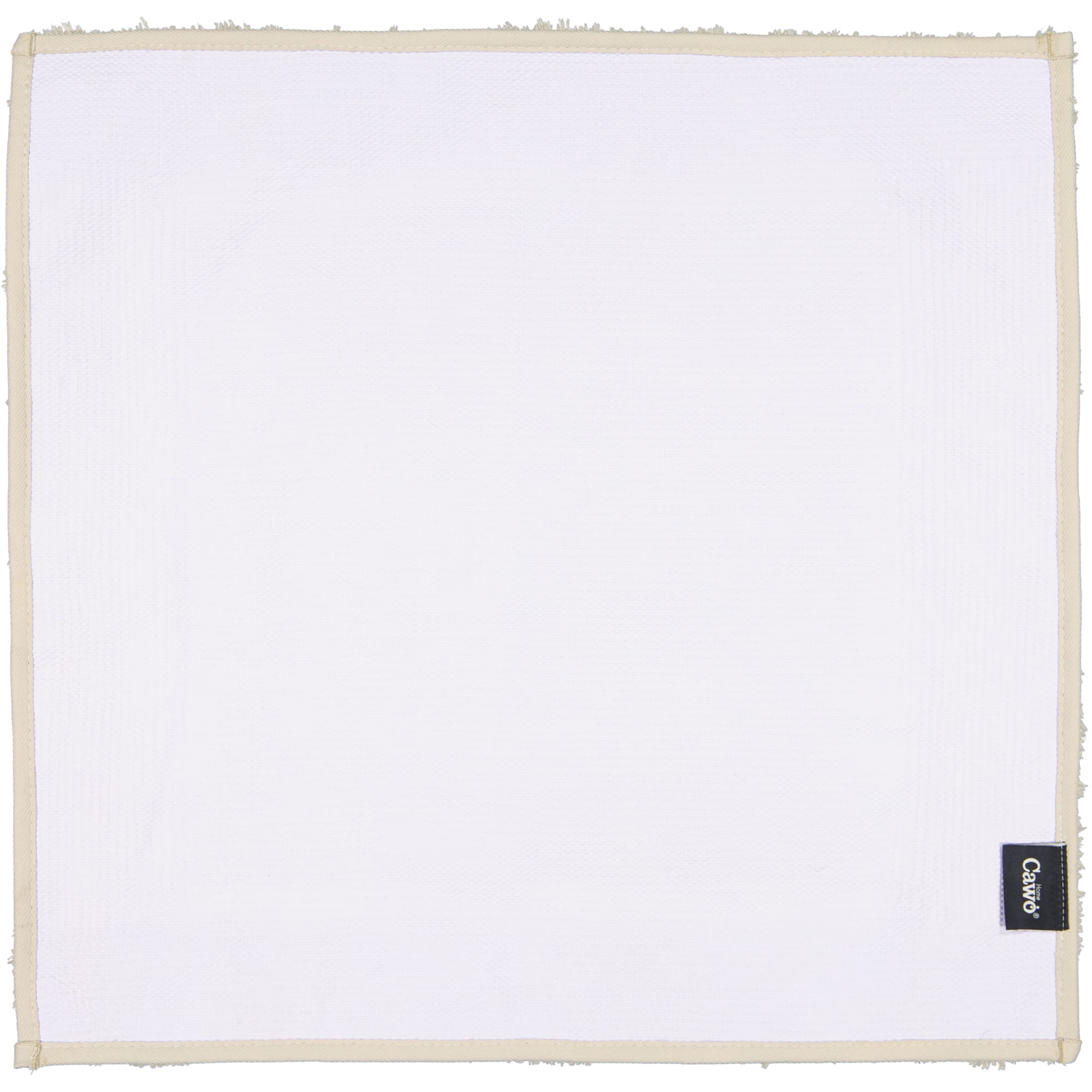 Cawö Home - Badteppich Luxury Home Two-Tone 590 - Farbe: sand - 33 - 60x60 cm
