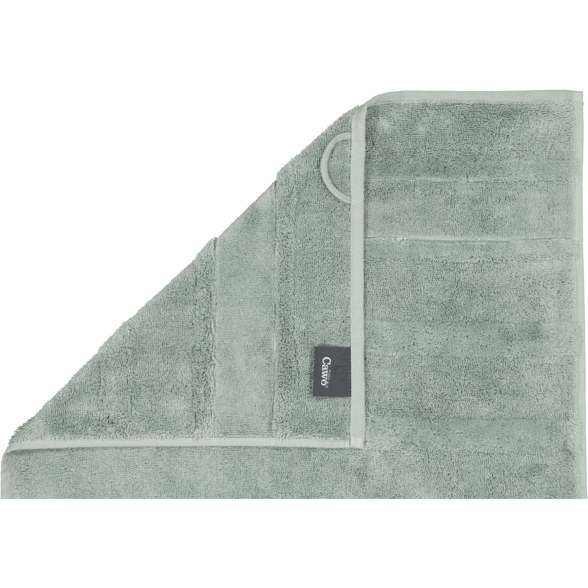Cawö Handtücher Noblesse2 Uni 1002 nordic green - 470 - Handtuch 50x100 cm