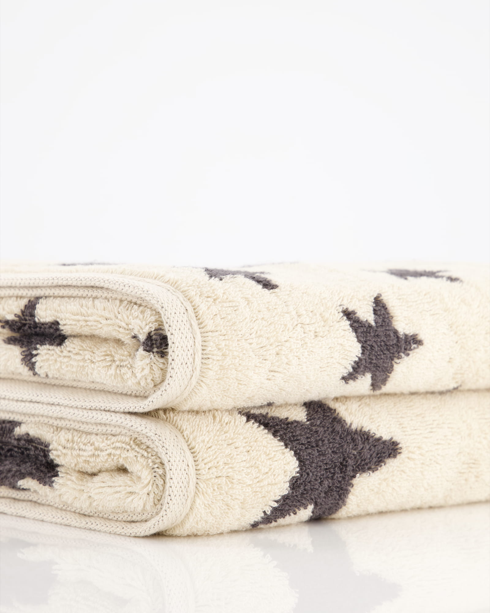Cawö Handtücher NEW STARS Sterne groß 6260 beige/basalt - 37