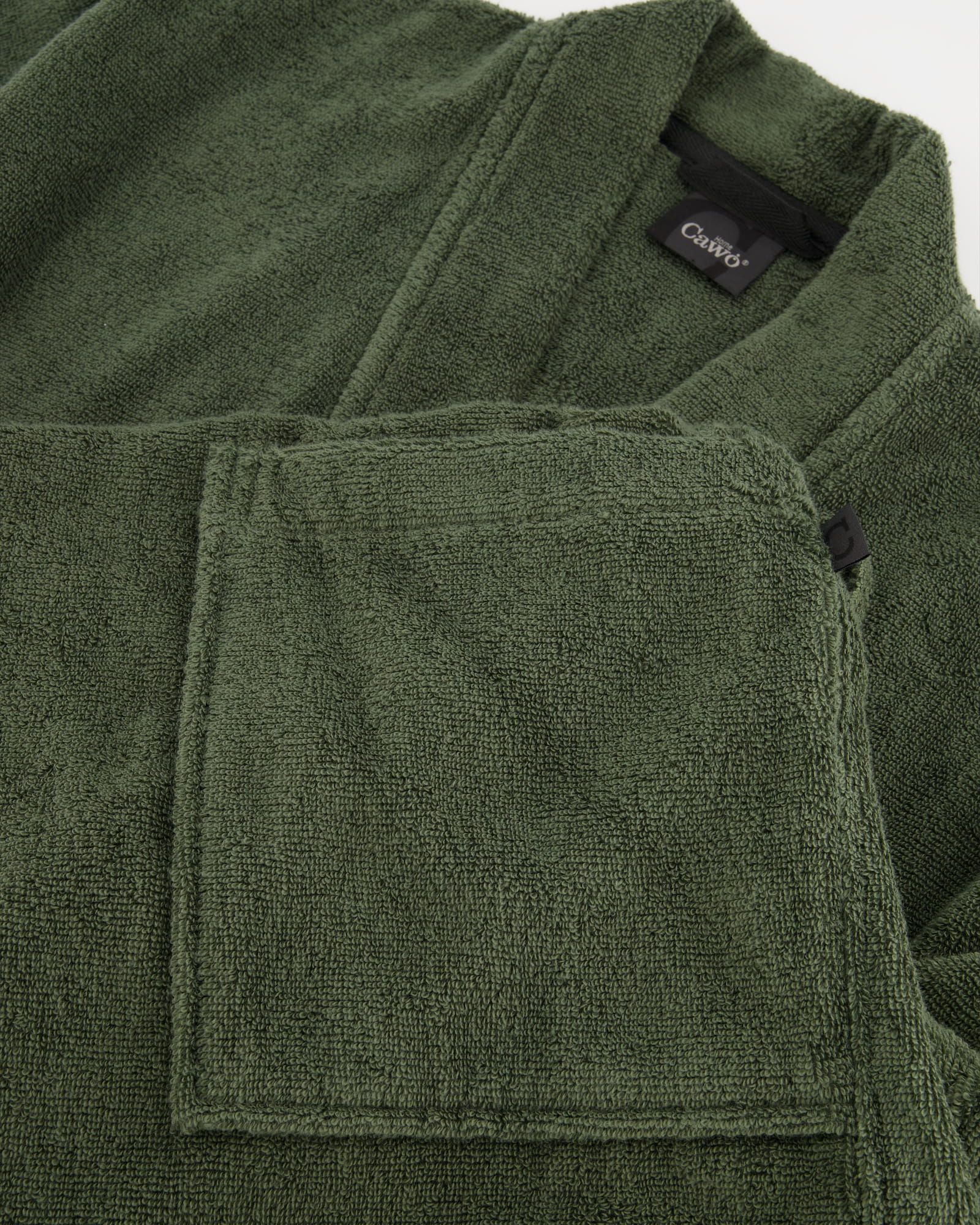 Cawö Home Bademäntel Herren Kimono Uni 828 field - 47