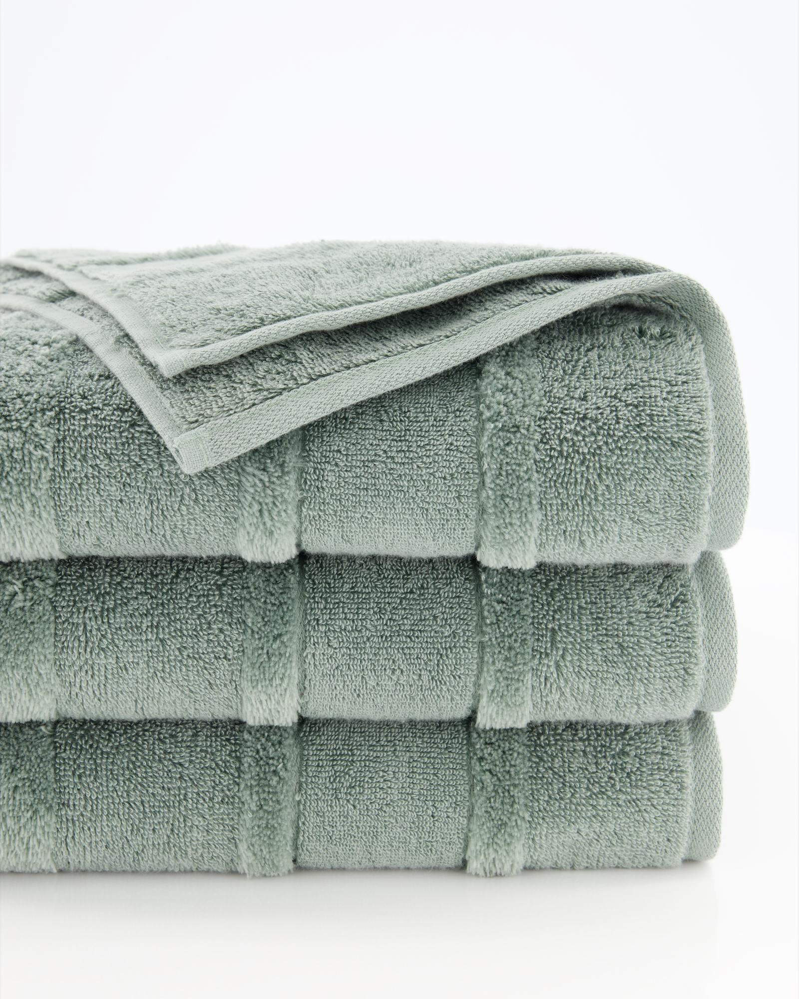 Cawö Handtücher Noblesse2 Uni 1002 nordic green - 470 - Handtuch 50x100 cm