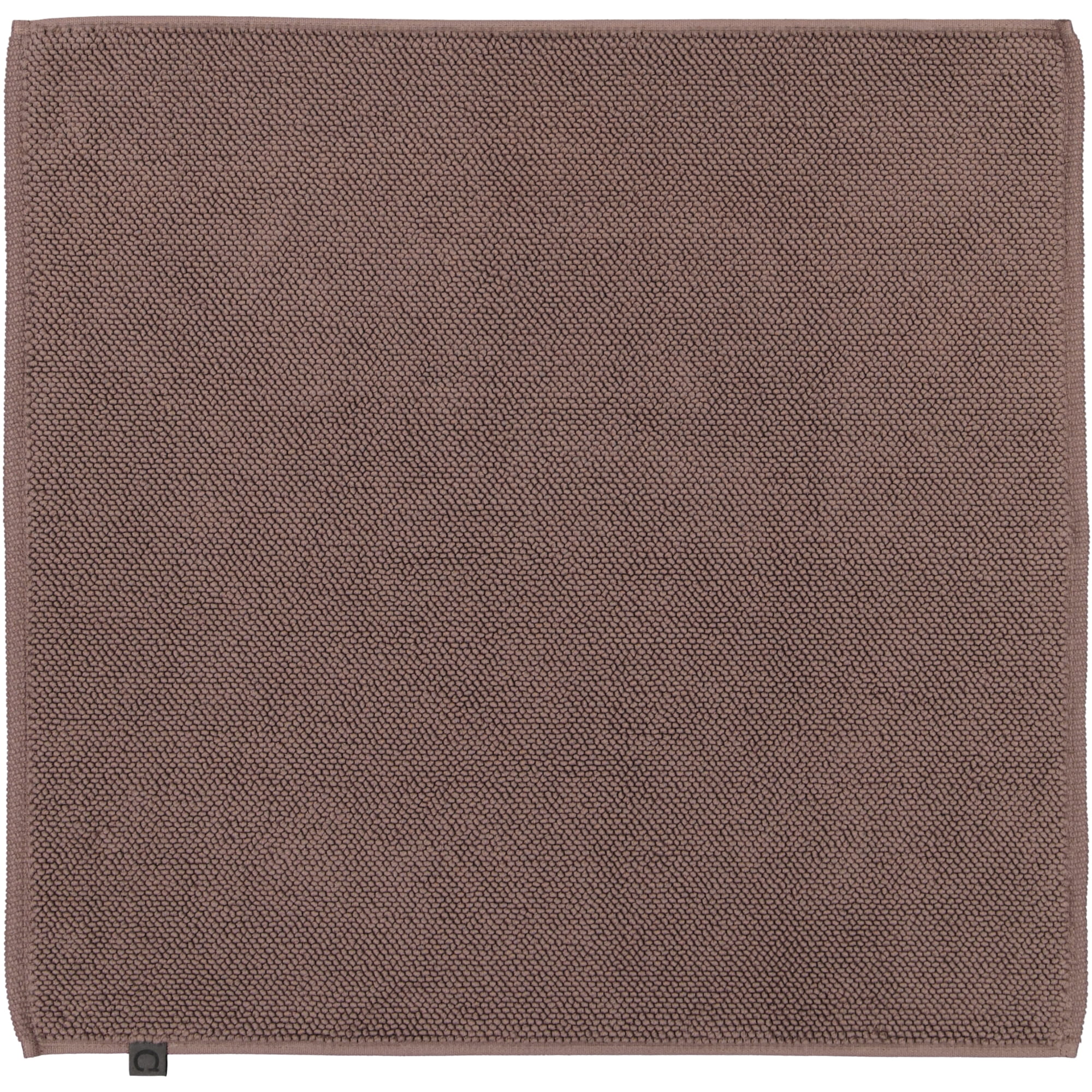 Cawö Home - Badteppich Loop 1007 - Farbe: pepper - 397 - 60x60 cm