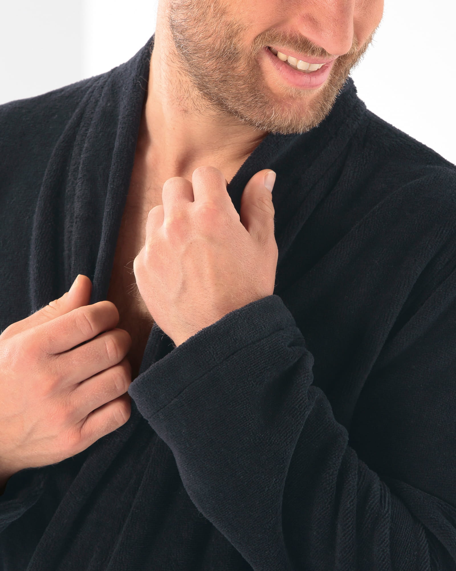 Cawö Home - Herren Bademantel Kimono 823 - Farbe: lava - 97 - S