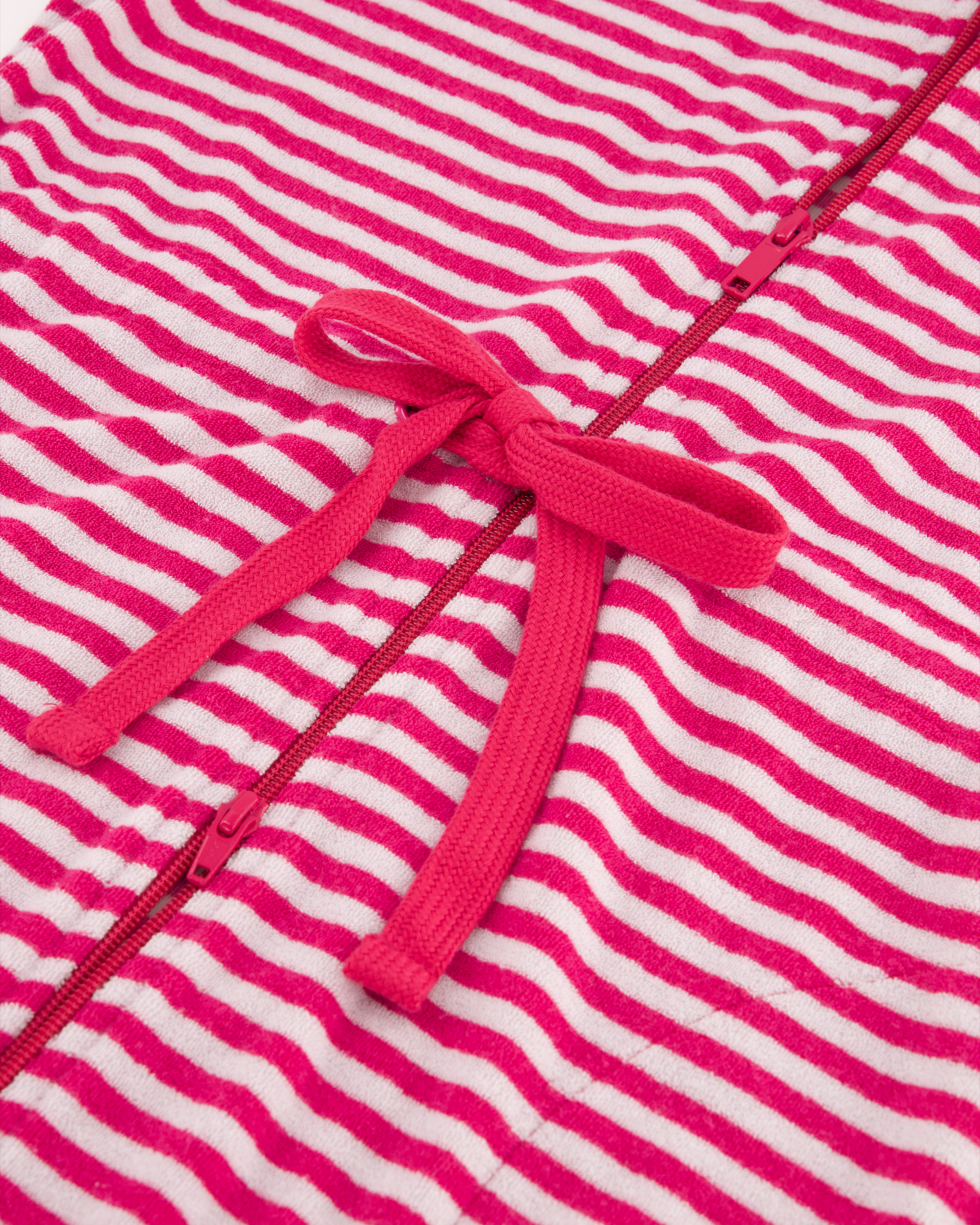Cawö Home Bademäntel Damen kurz mit Kapuze Campus 834 - Farbe: pink - 27 - S