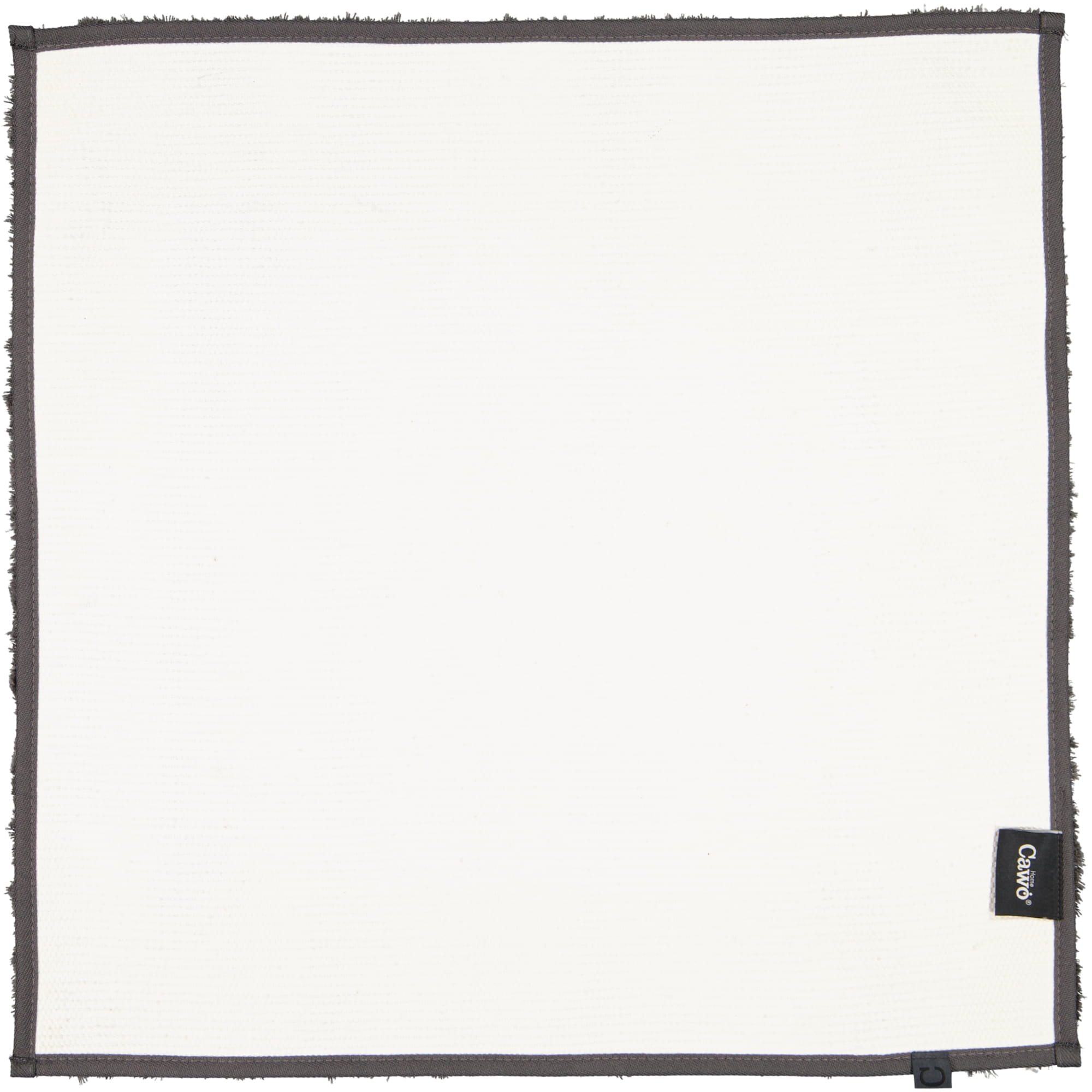Cawö Home Badteppiche Solid 1009 basalt - 740 - 60x60 cm
