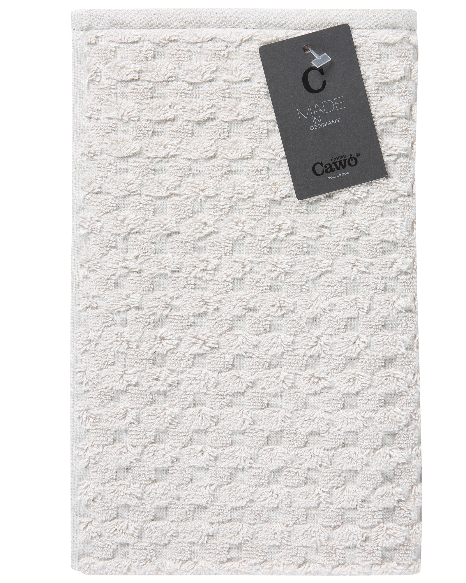 Cawö Cuisine Pro Uni 520 - Küchenhandtuch 50x50 cm - Farbe: travertin - 366