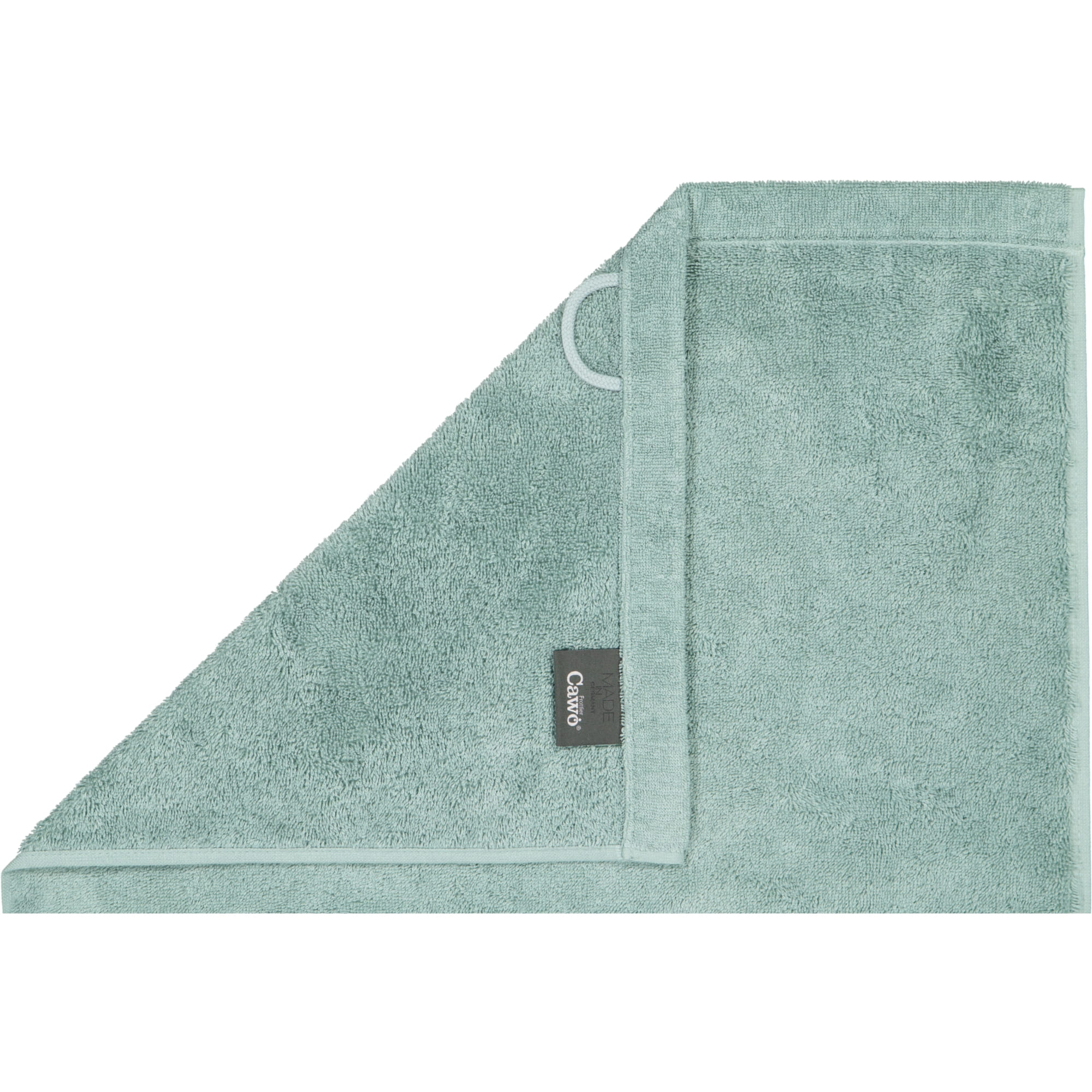 Cawö Handtücher Lifestyle Uni 7007 fjord - 452 - Seiflappen 30x30 cm